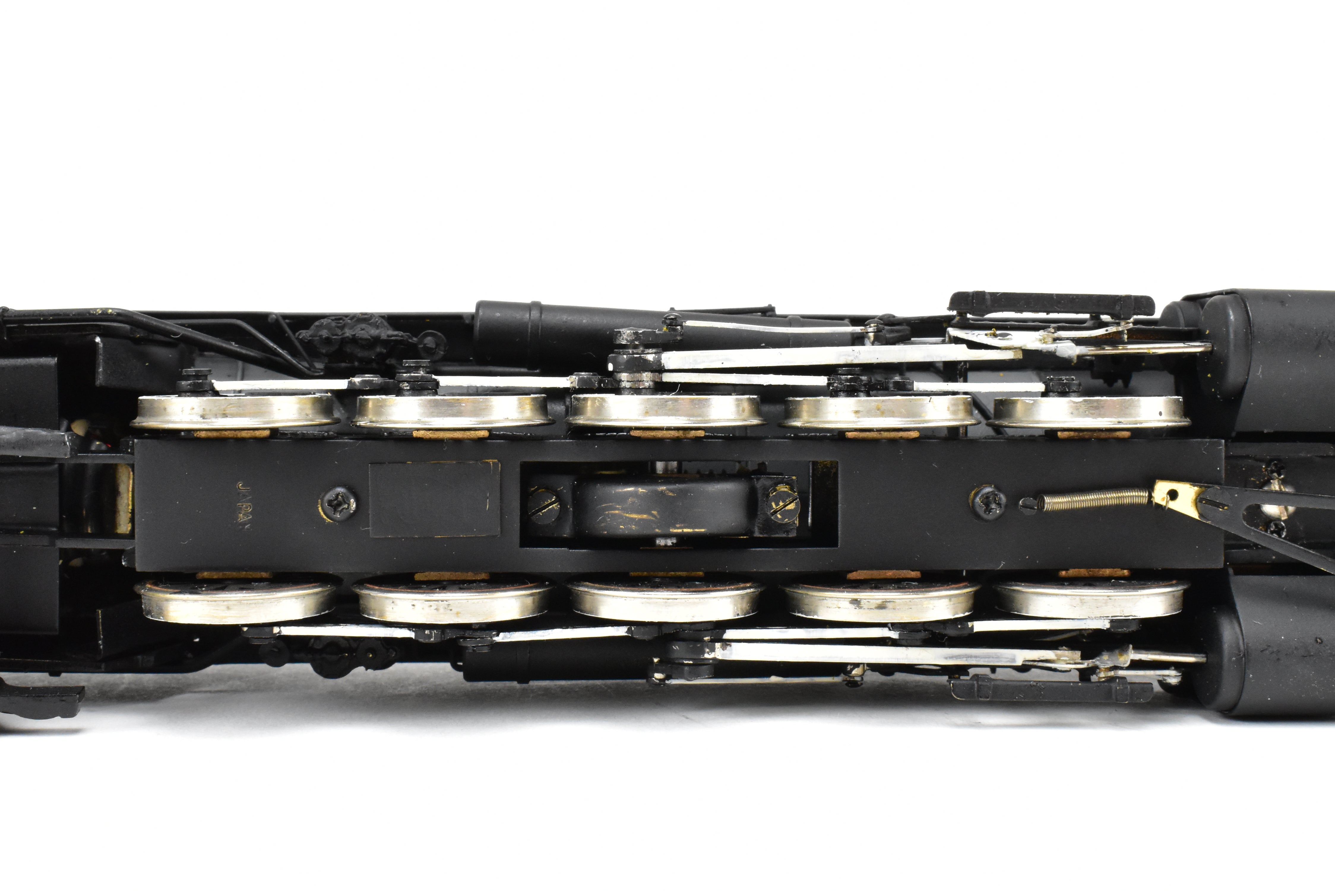 HO Brass Nickel - Plated DM&IR E - 4 Class 2 - 10 - 4 Texas Type Custom Painted Locomotive No. 708