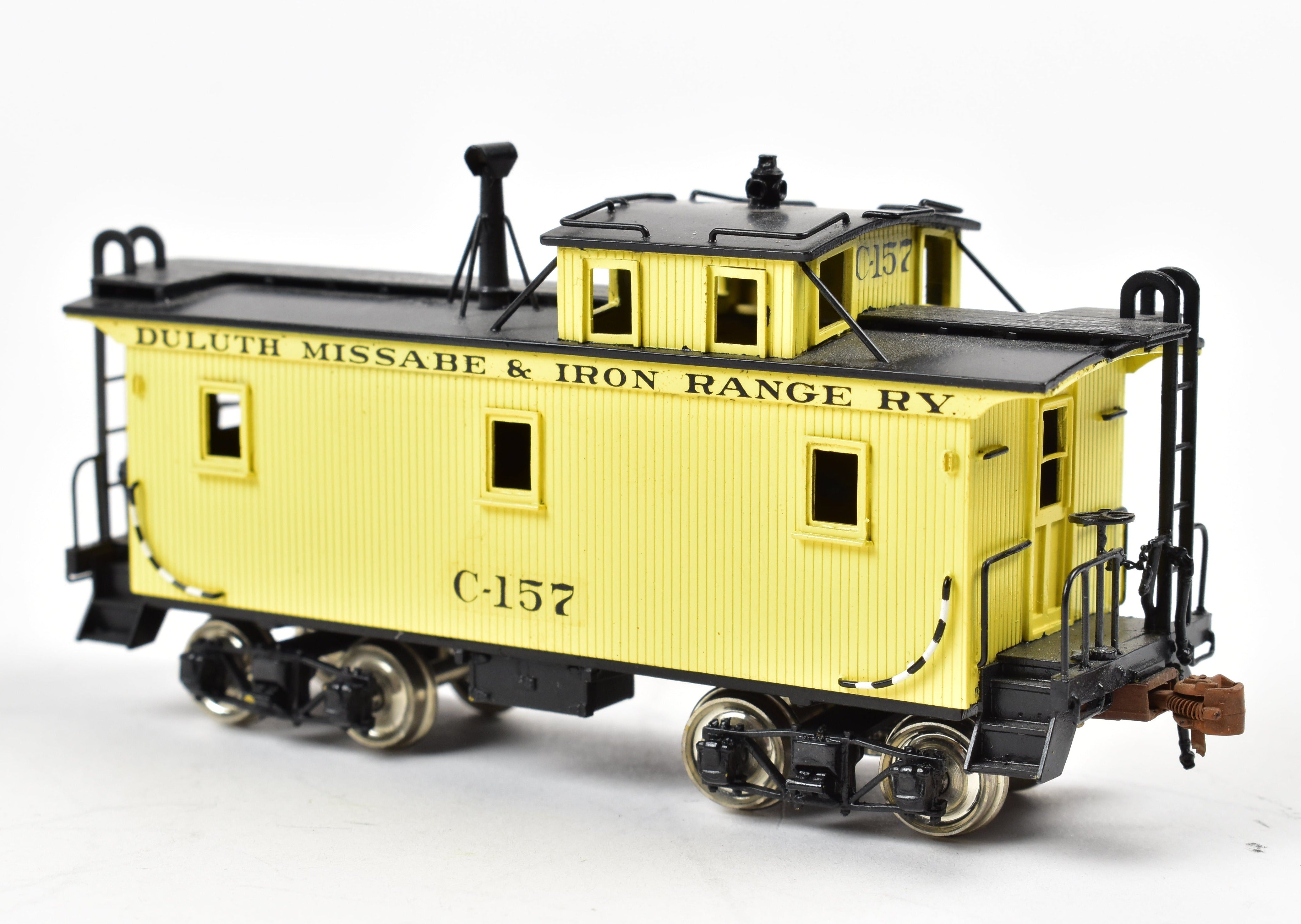 HO Scale Brass SKI Duluth Missabe & Iron Range Wood Caboose FP Model C-157