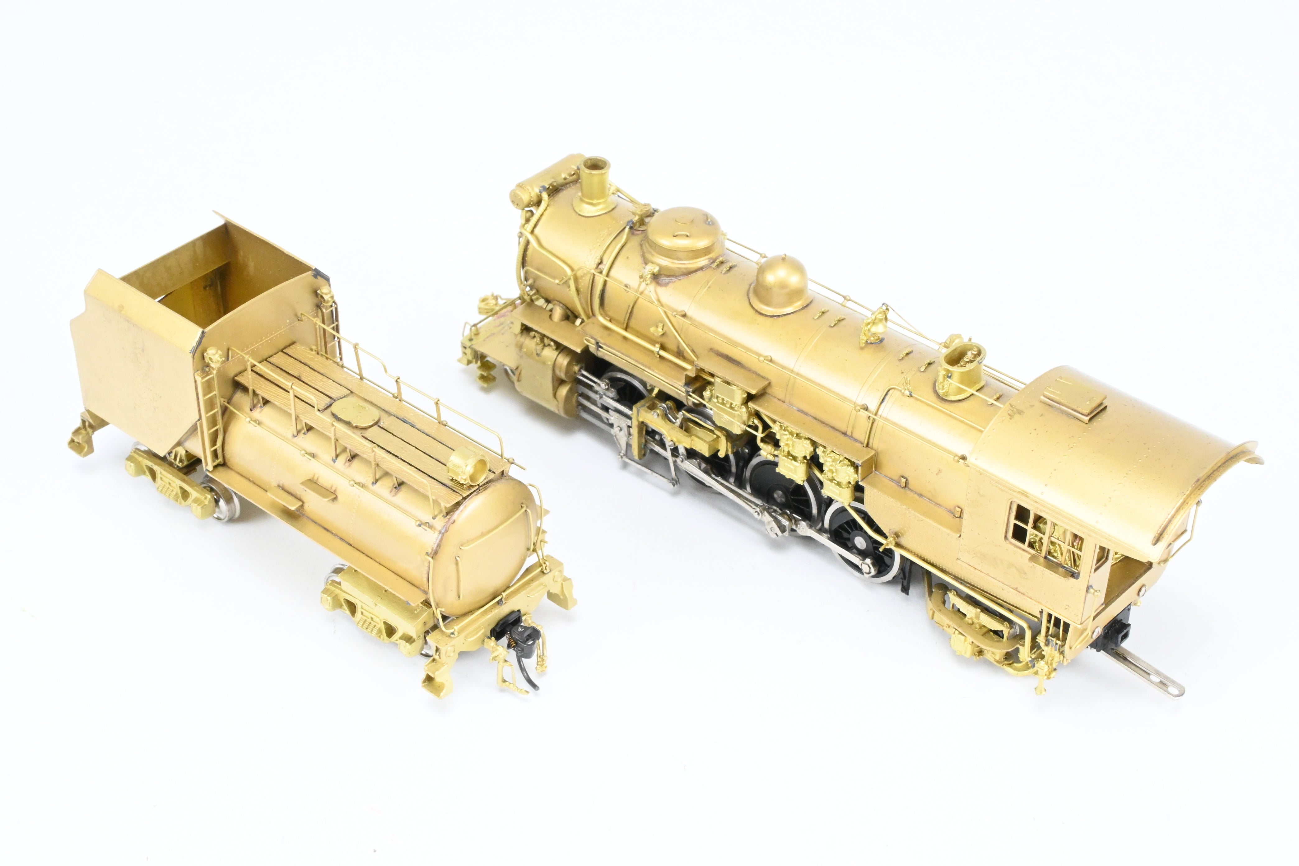 HO Scale Brass Nickel Plate Products (NPP) Erie Railroad N-1 Class 2-8-2 Mikado Steam Locomotive Model - Version 2