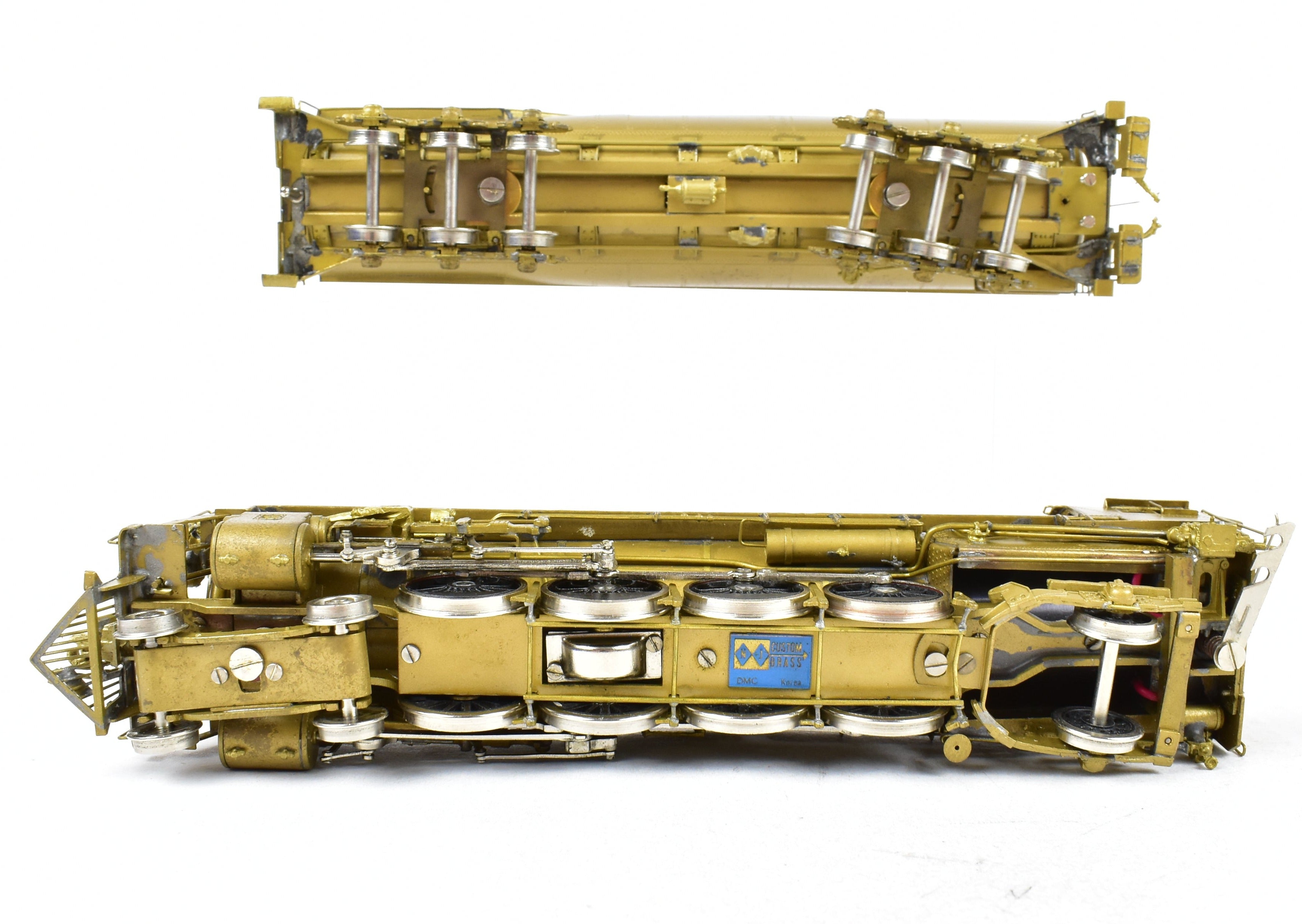 High - Quality HO Scale Custom Brass Chesapeake & Ohio Class J - 2 4 - 8 - 2 Steam Locomotive Model by NJ Custom Brass