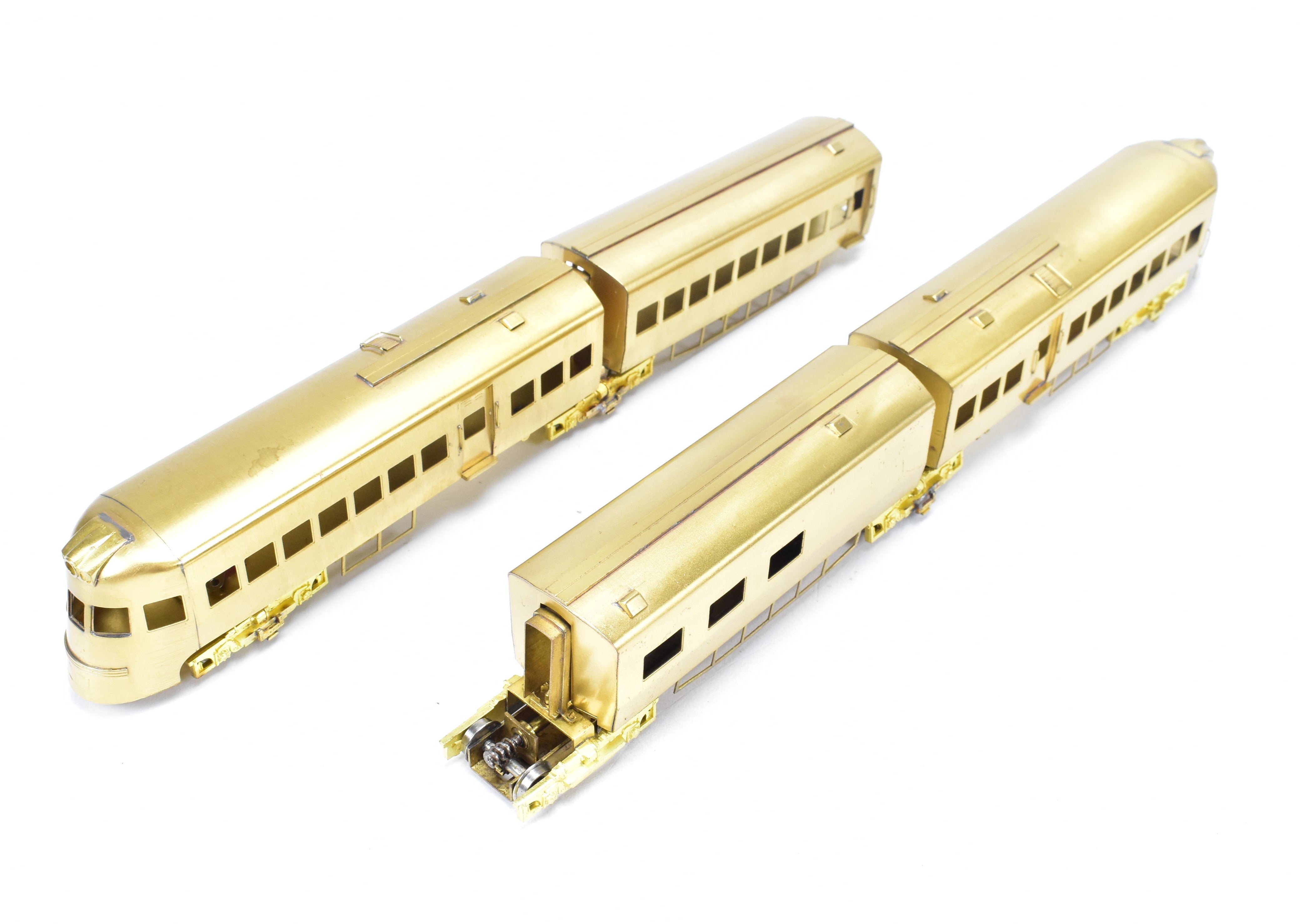 HO Brass NPP Nickel - Plated 4 - Car Liberty Liner Set from Philadelphia & Western