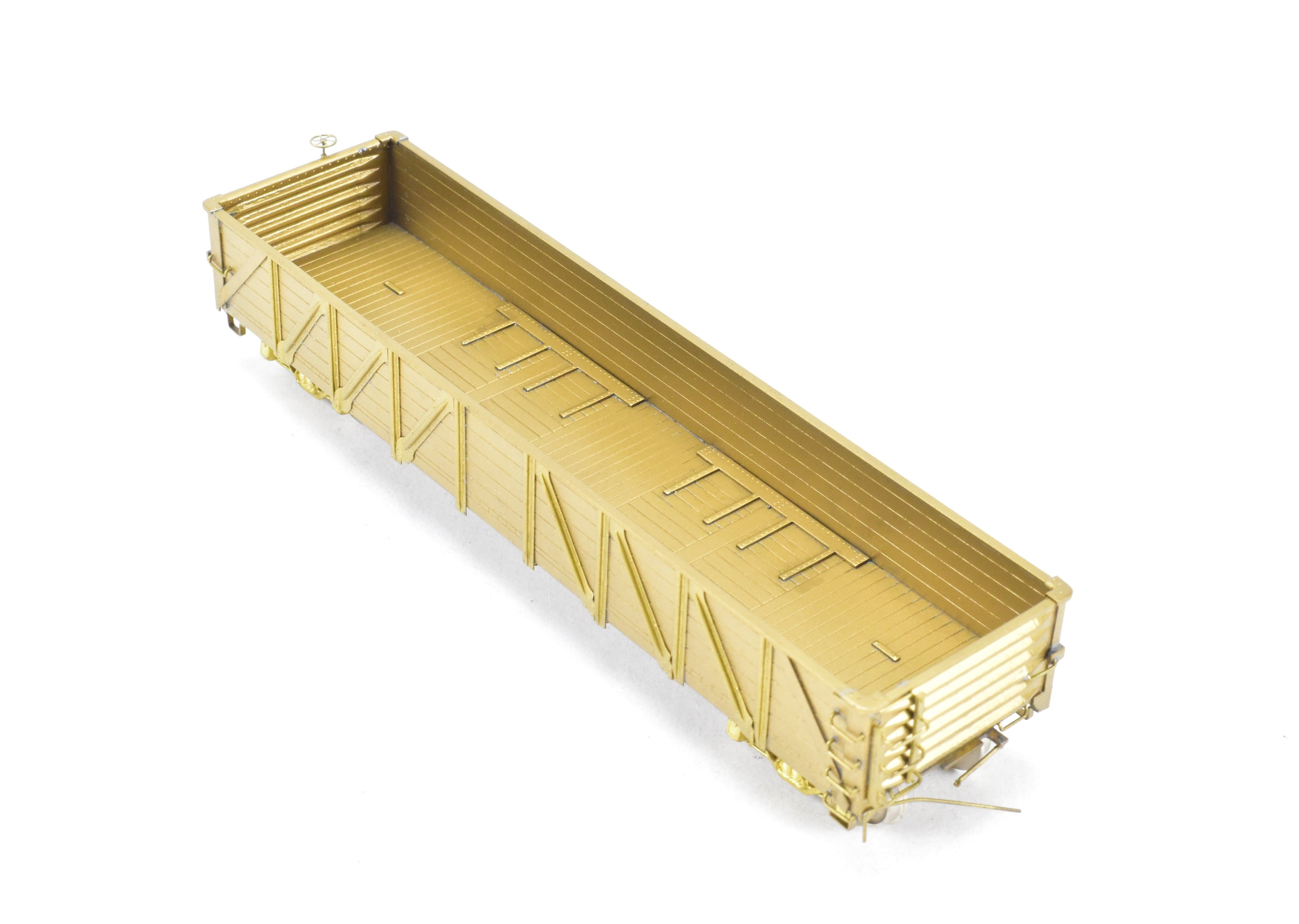 HO Brass Oriental Limited - USRA 40' Composite Drop - Bottom Unpainted Gondola