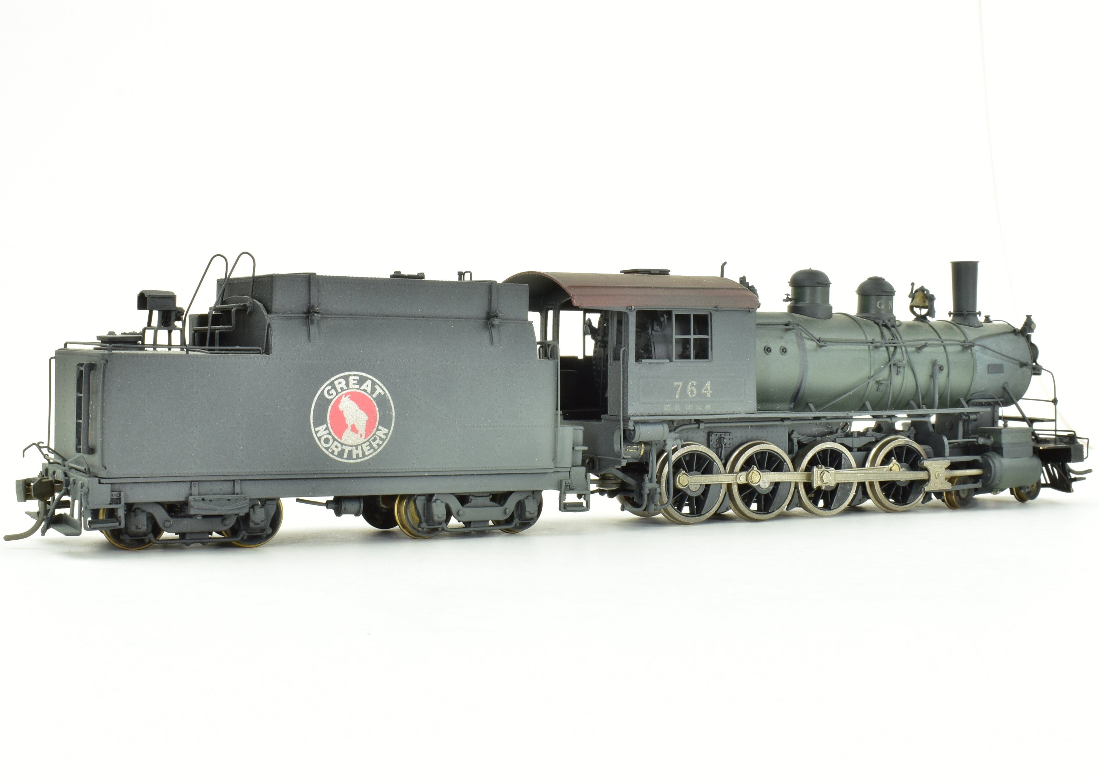 Custom Painted HO Brass Samhongsa Great Northern G - 3 Class 4 - 8 - 0 Mastodon PFM