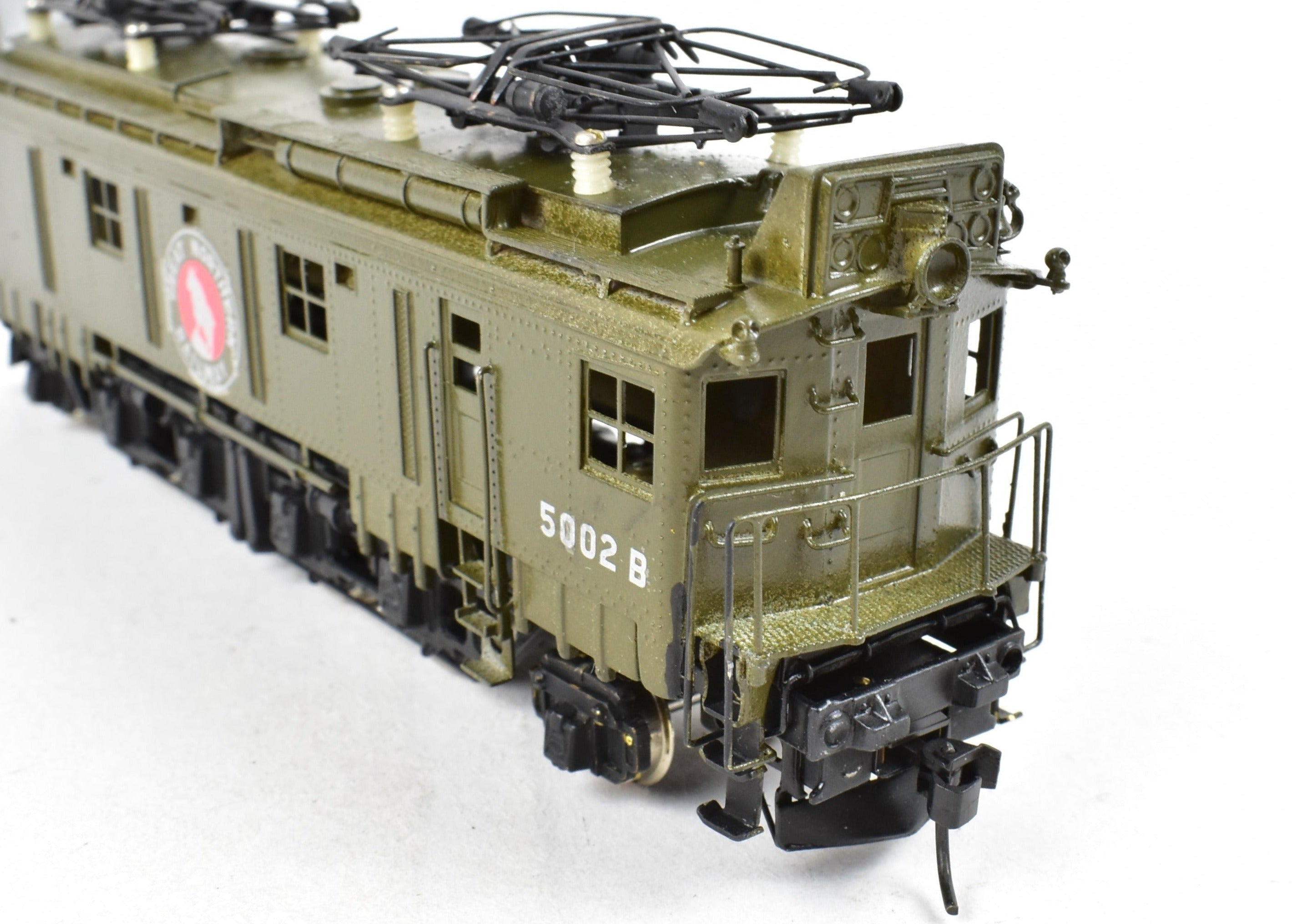NPP Nickel Plate Great Northern Z-1 Unpowered Single Unit Electric Locomotive, Custom Painted