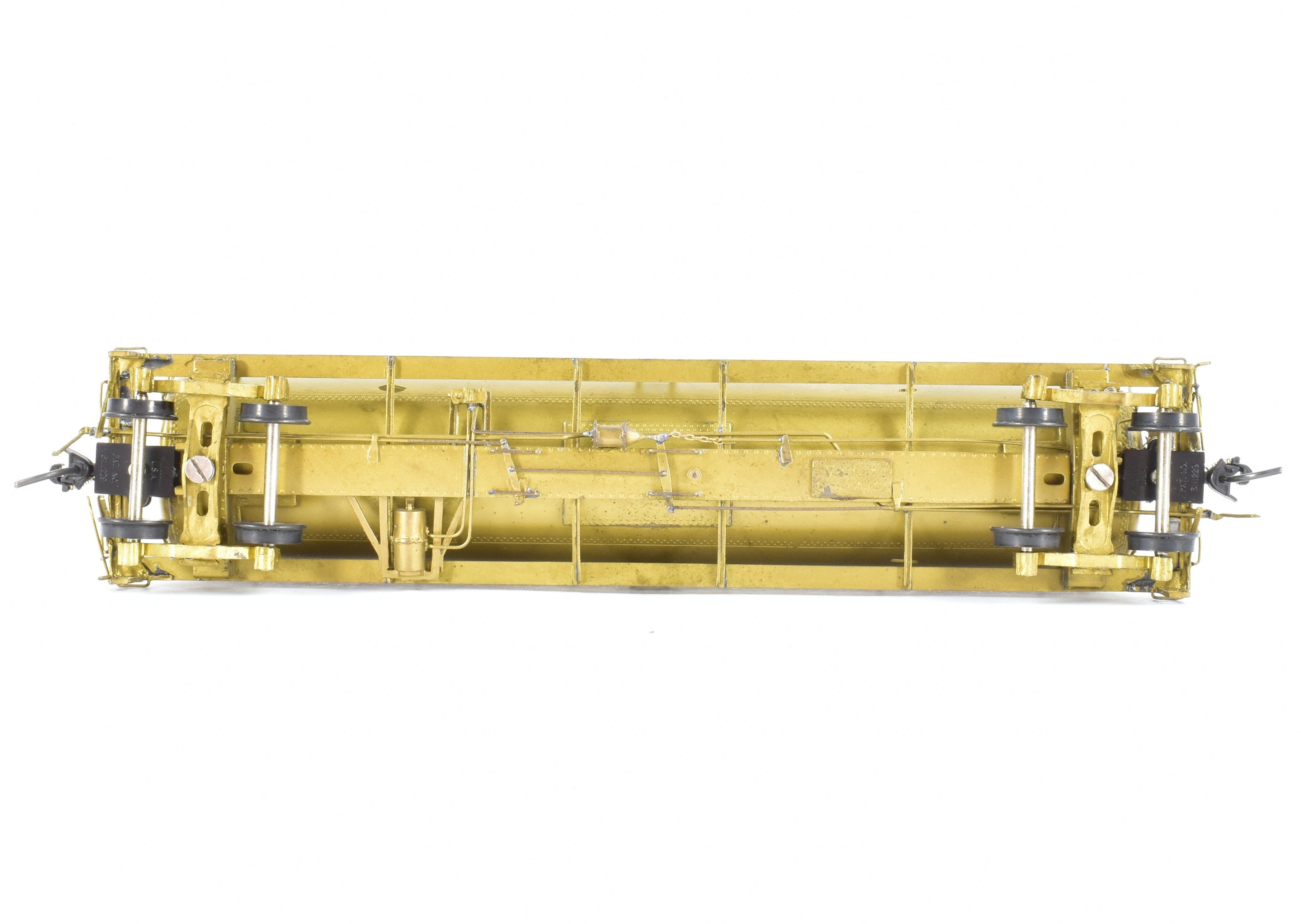 1989 HO Brass ATSF - Santa Fe Tk - M Tank Car by Pecos River Brass