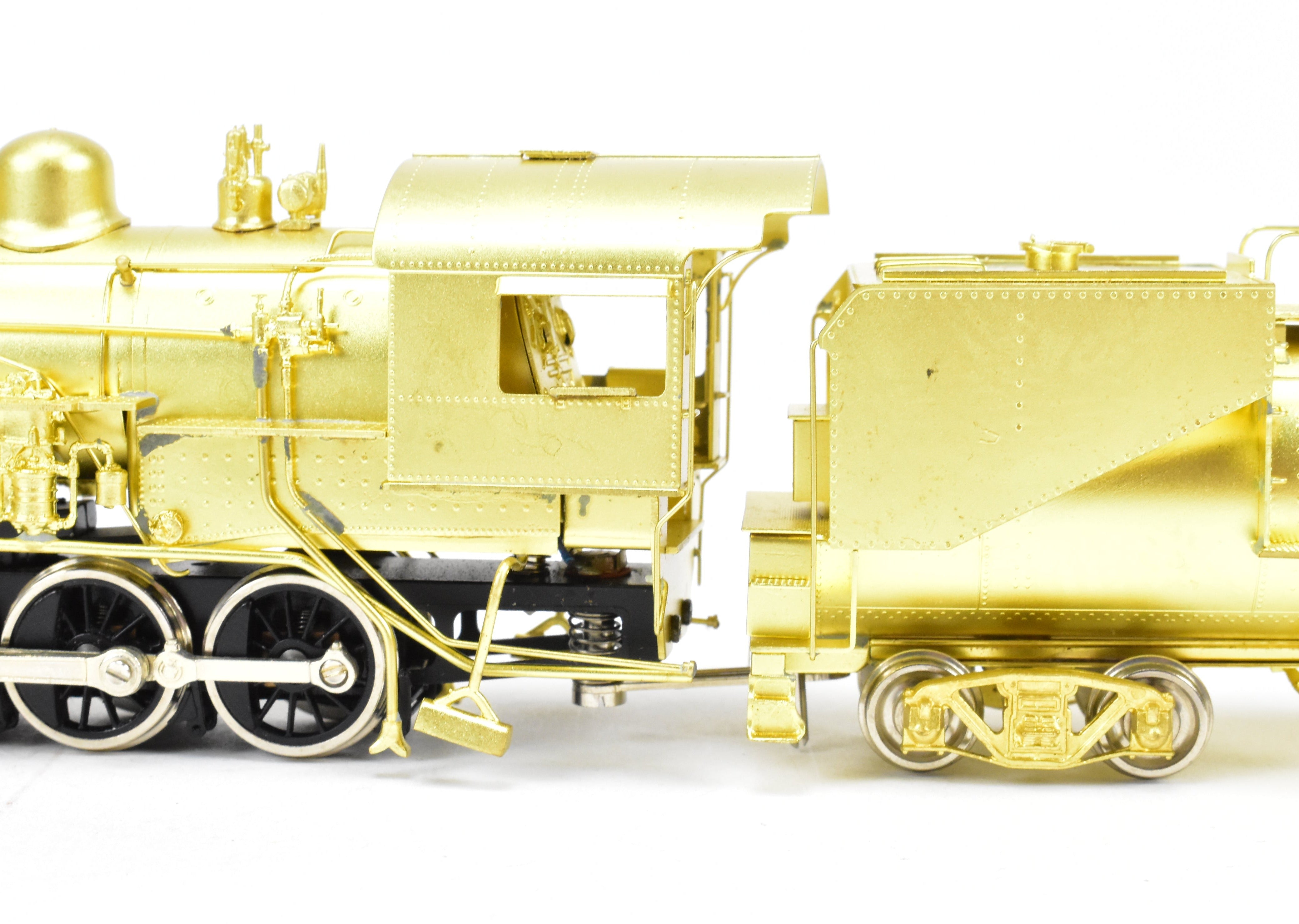 High - Quality HO Scale Brass Model Train - Southern Pacific C - 10 2 - 8 - 0 Prestige Series from Sunset Models with 2 Pumps and Feedwater Heater