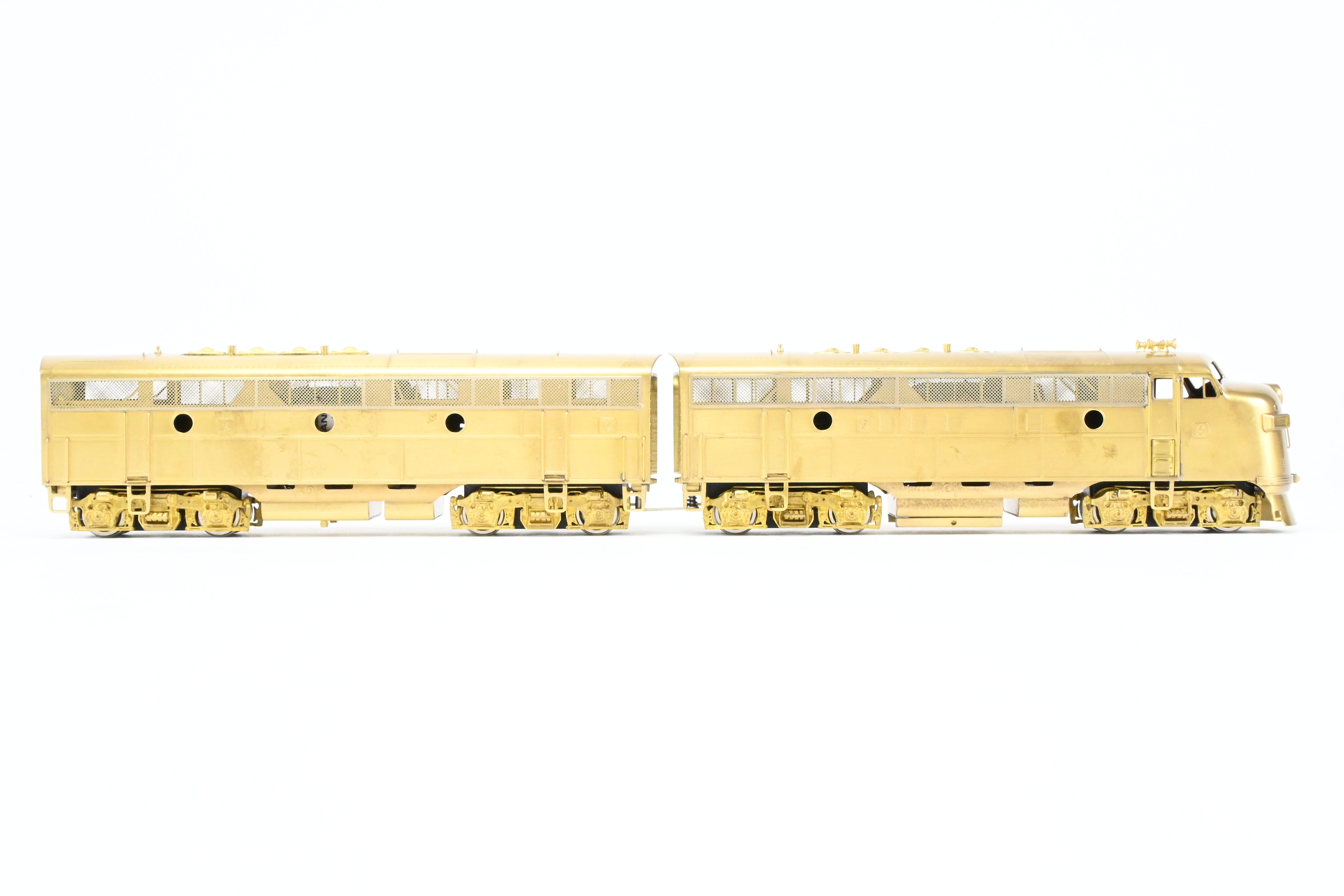 High - Quality HO Scale Brass Oriental Limited EMD F3A/F3B PH III 1500 HP 2 - Unit Model Train Set