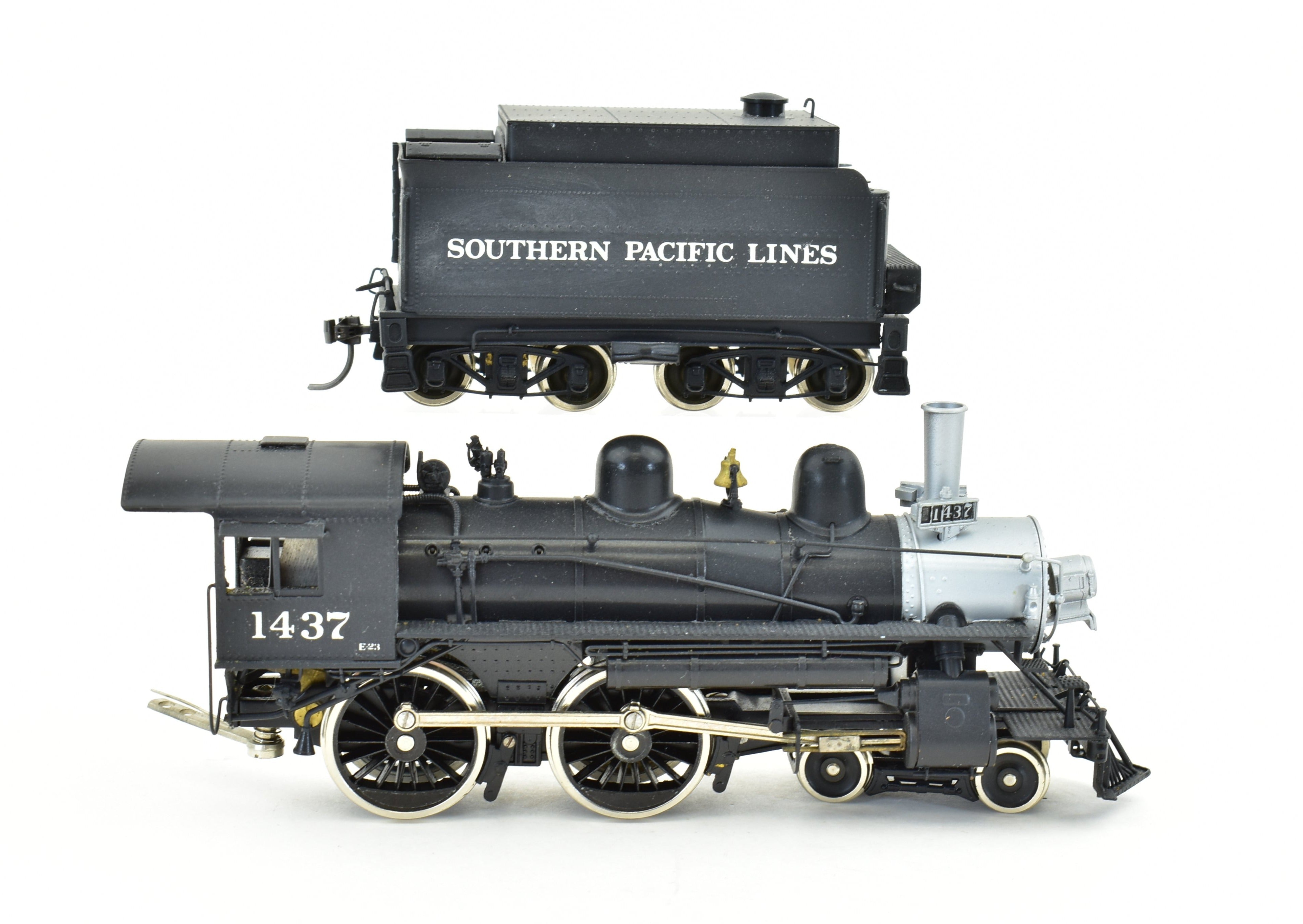 Custom Painted HO Scale Brass PFM - Fujiyama Texas & New Orleans SP - Southern Pacific E-23 4-4-0 Model Locomotive