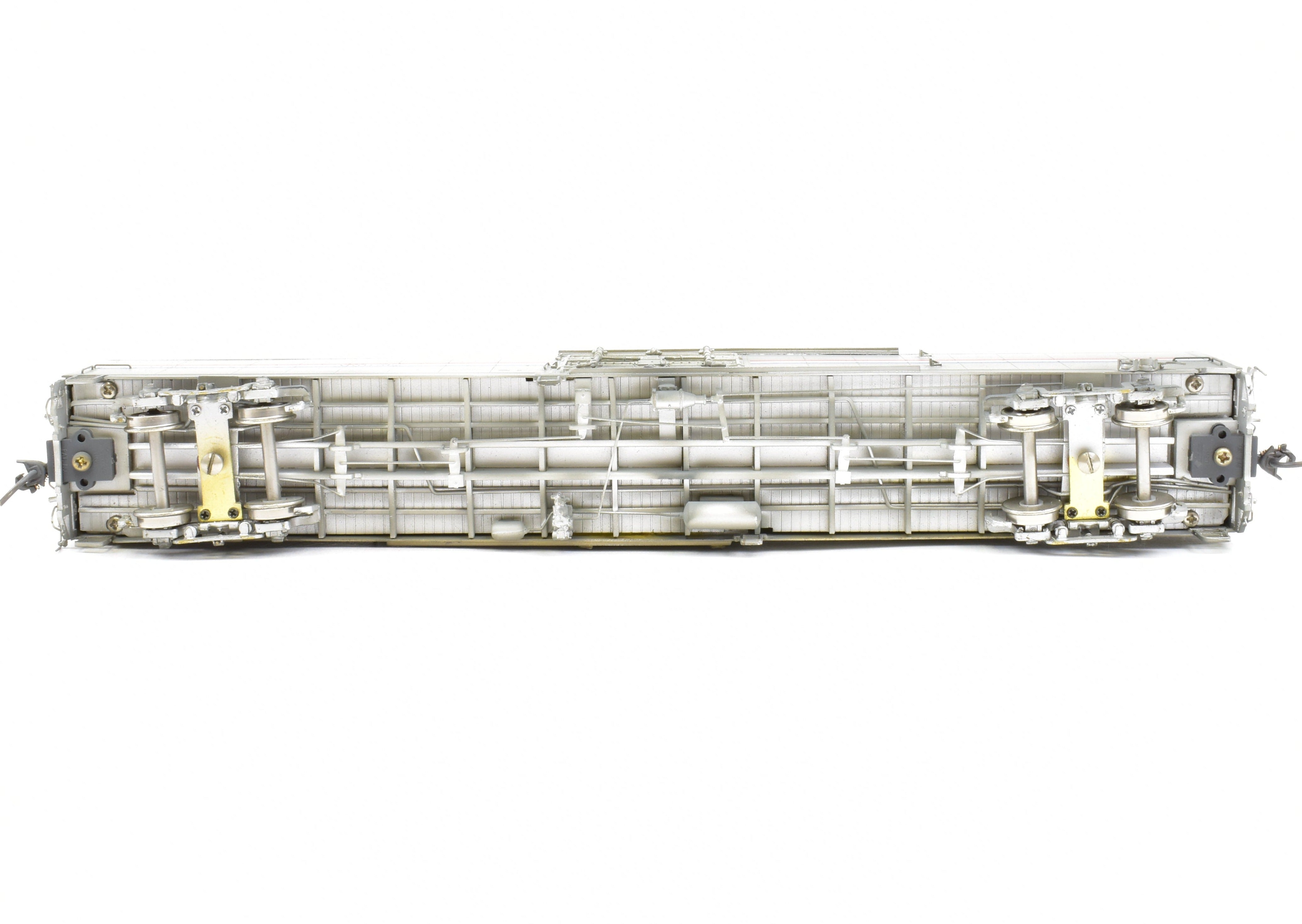 Custom Painted & Weathered HO Brass Metro Models Amtrak #1470 Merchandise Handling Car
