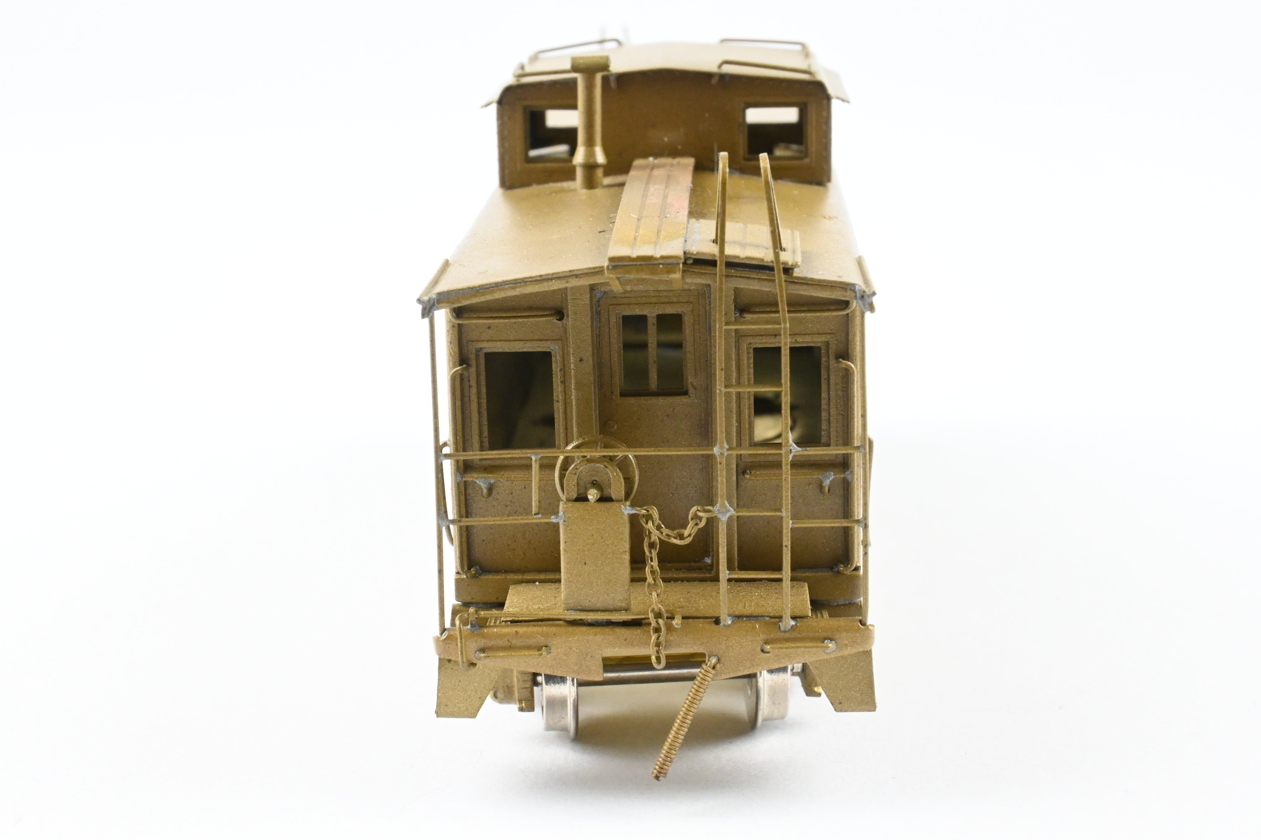 HO Scale Brass NKP - Nickel Plate Road 700 Series Steel Caboose with Custom Trucks