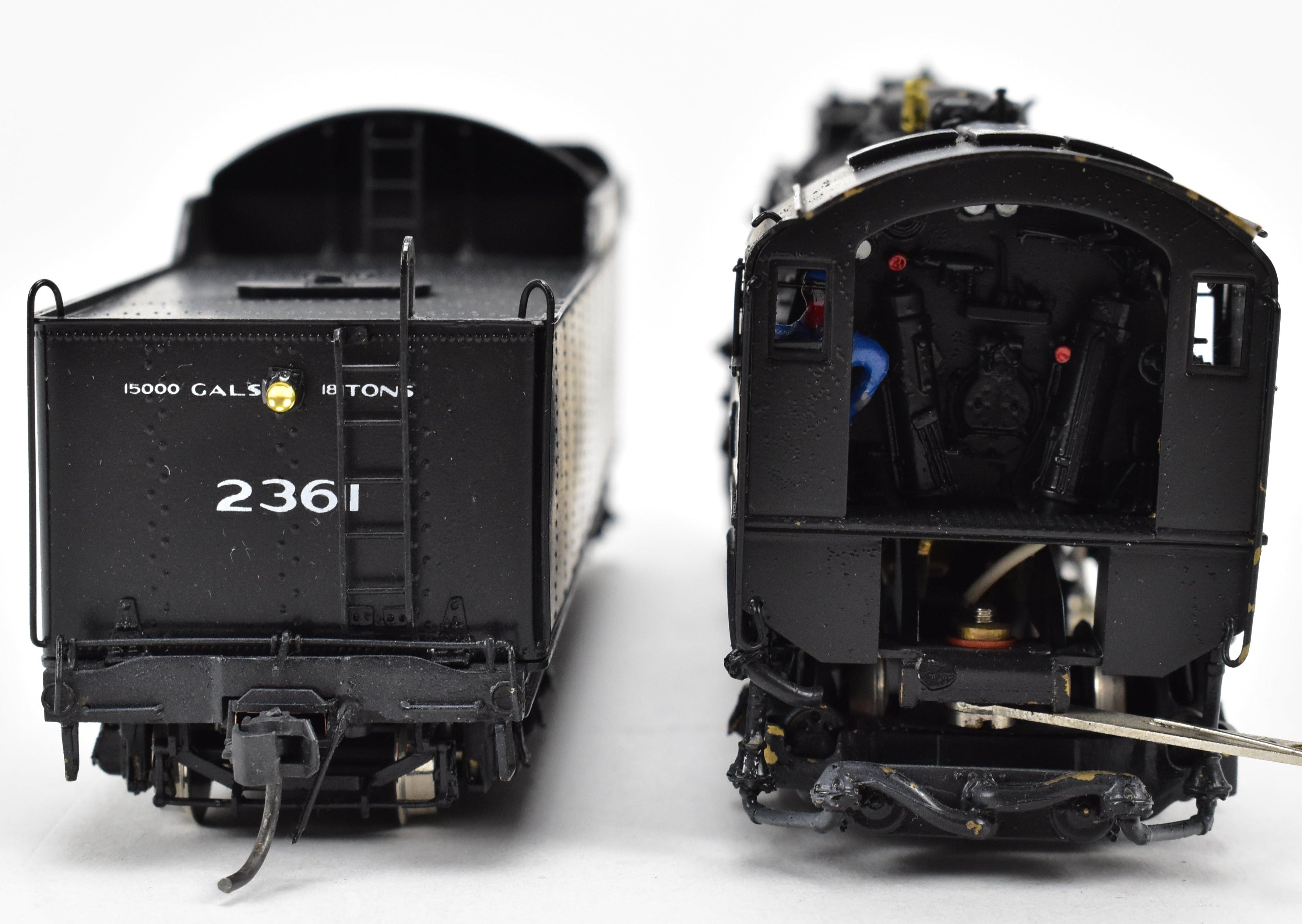 High - Quality HO Scale Brass PFM SKI NYC New York Central H - 10b 2 - 8 - 2 Model Locomotive with Professional Paint No. 2361