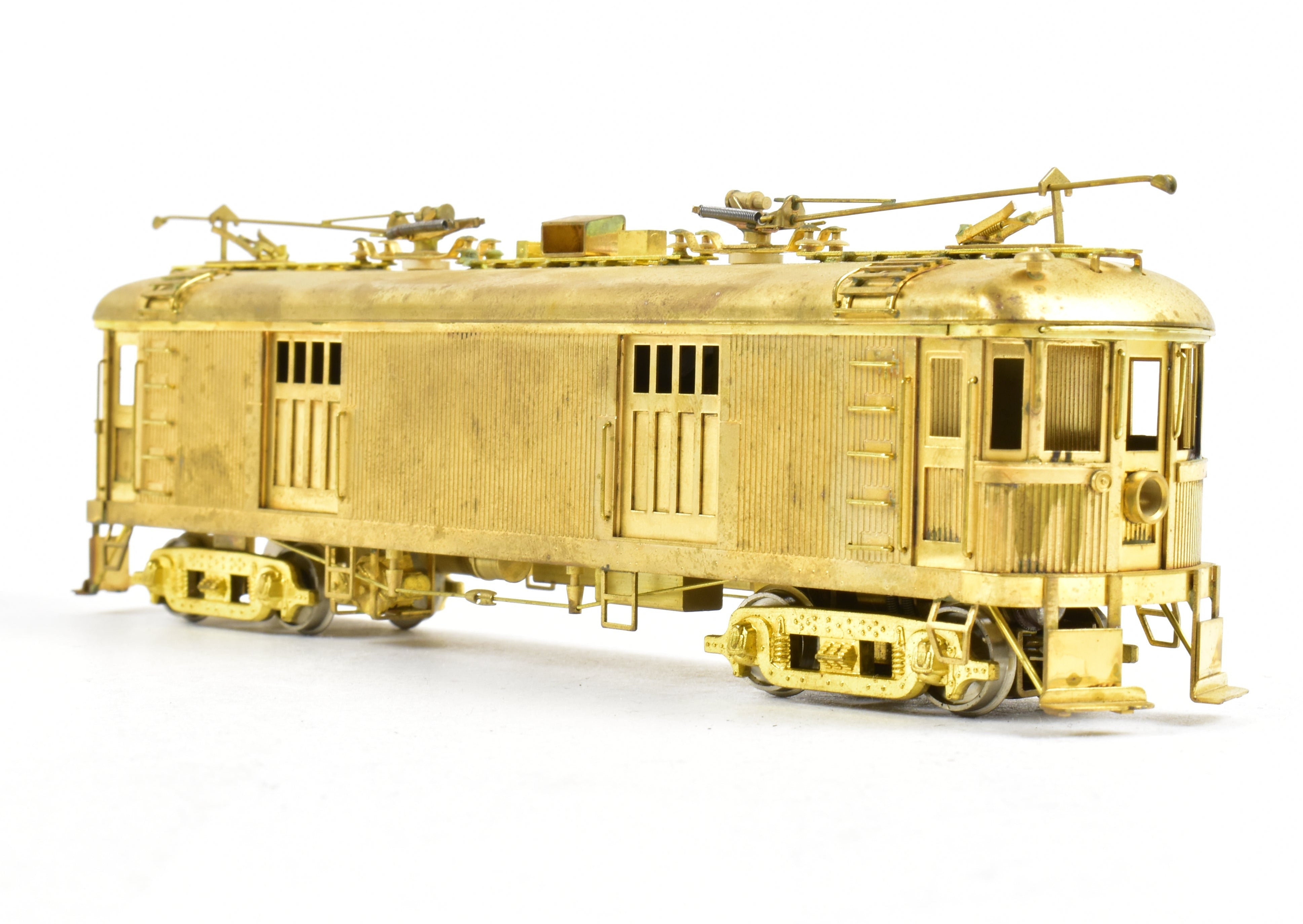 HO Scale Brass Suydam Pacific Electric Wood Box Motor Model Train