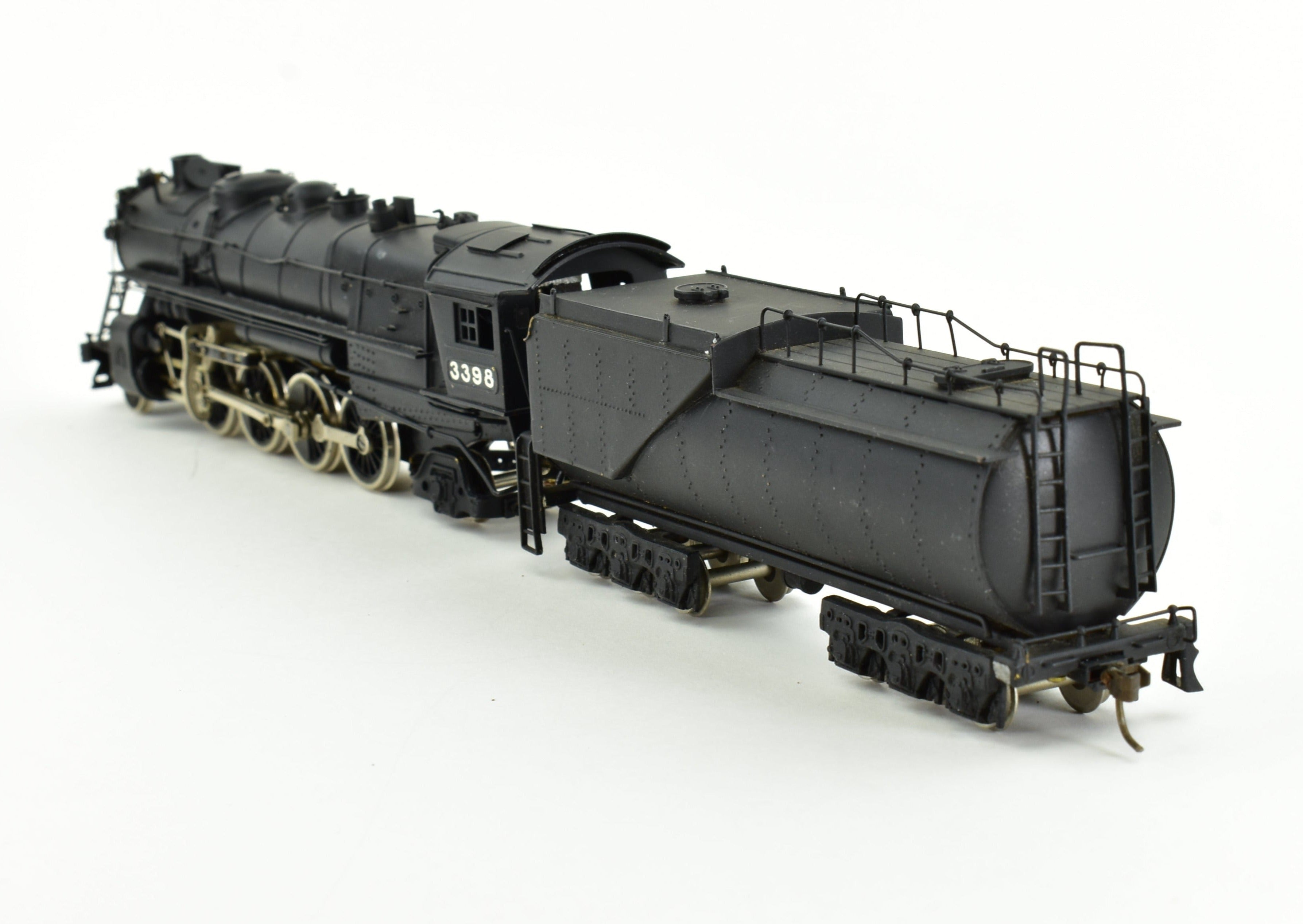 HO Brass PFM - Tenshodo GN Great Northern 2-8-2 O-8 Class Factory-Painted Locomotive No. 3398