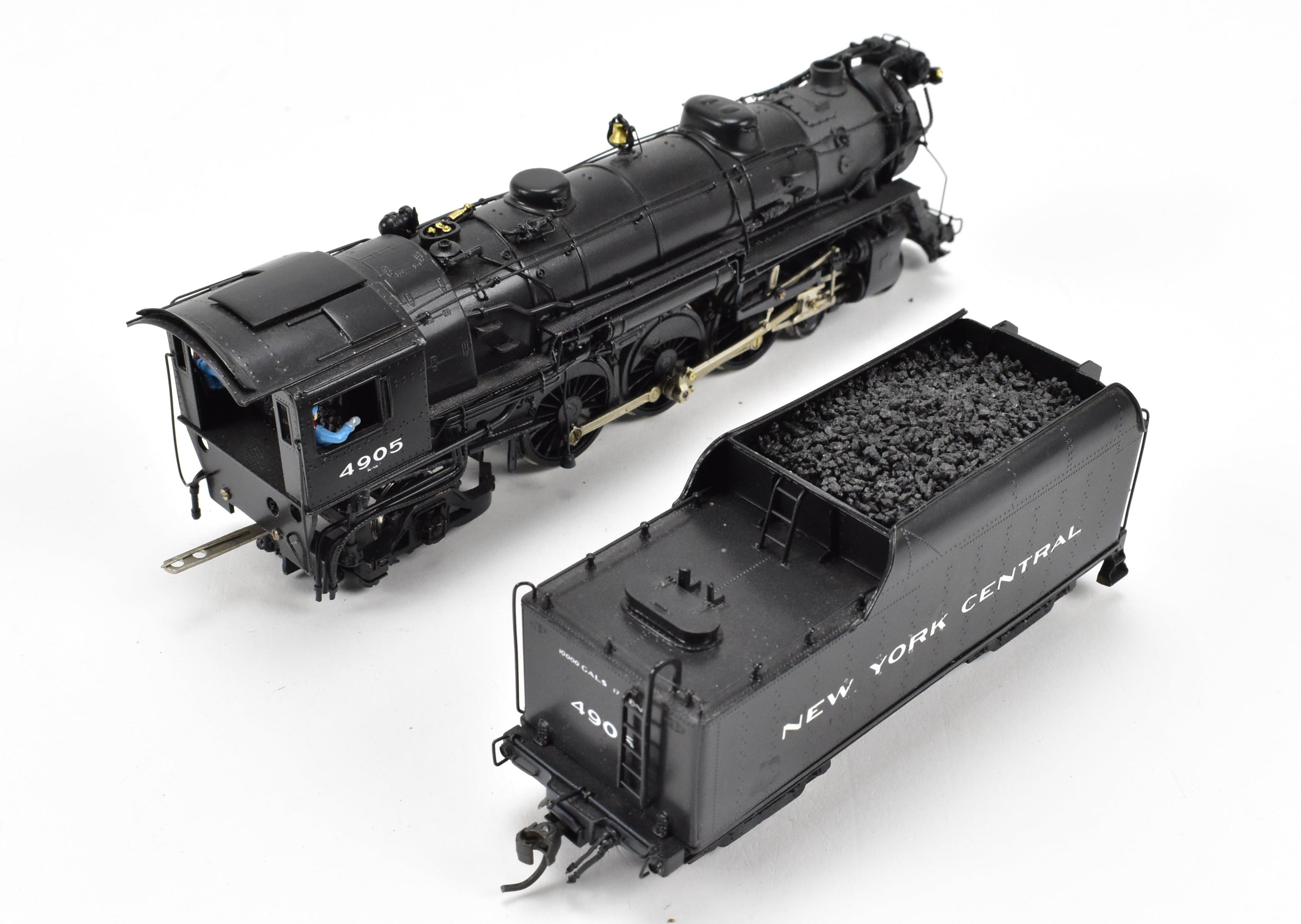 HO Scale Brass Sunset Models NYC - New York Central K - 5b 4 - 6 - 2 Professional Painted Steam Locomotive Model No. 4905