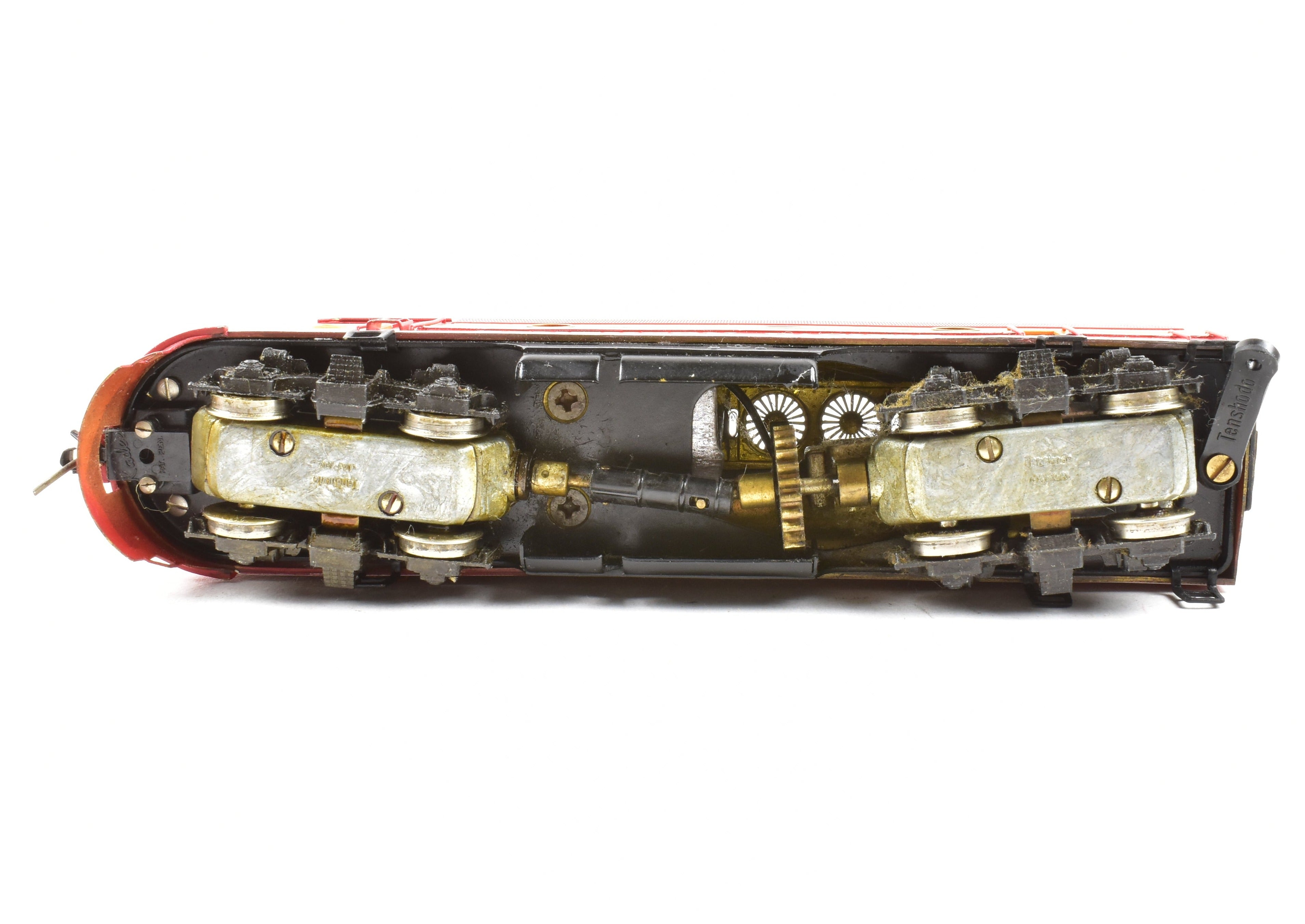 HO Scale Brass Tenshodo SP EMD F9 A/B Factory-Painted Pair from 1960s