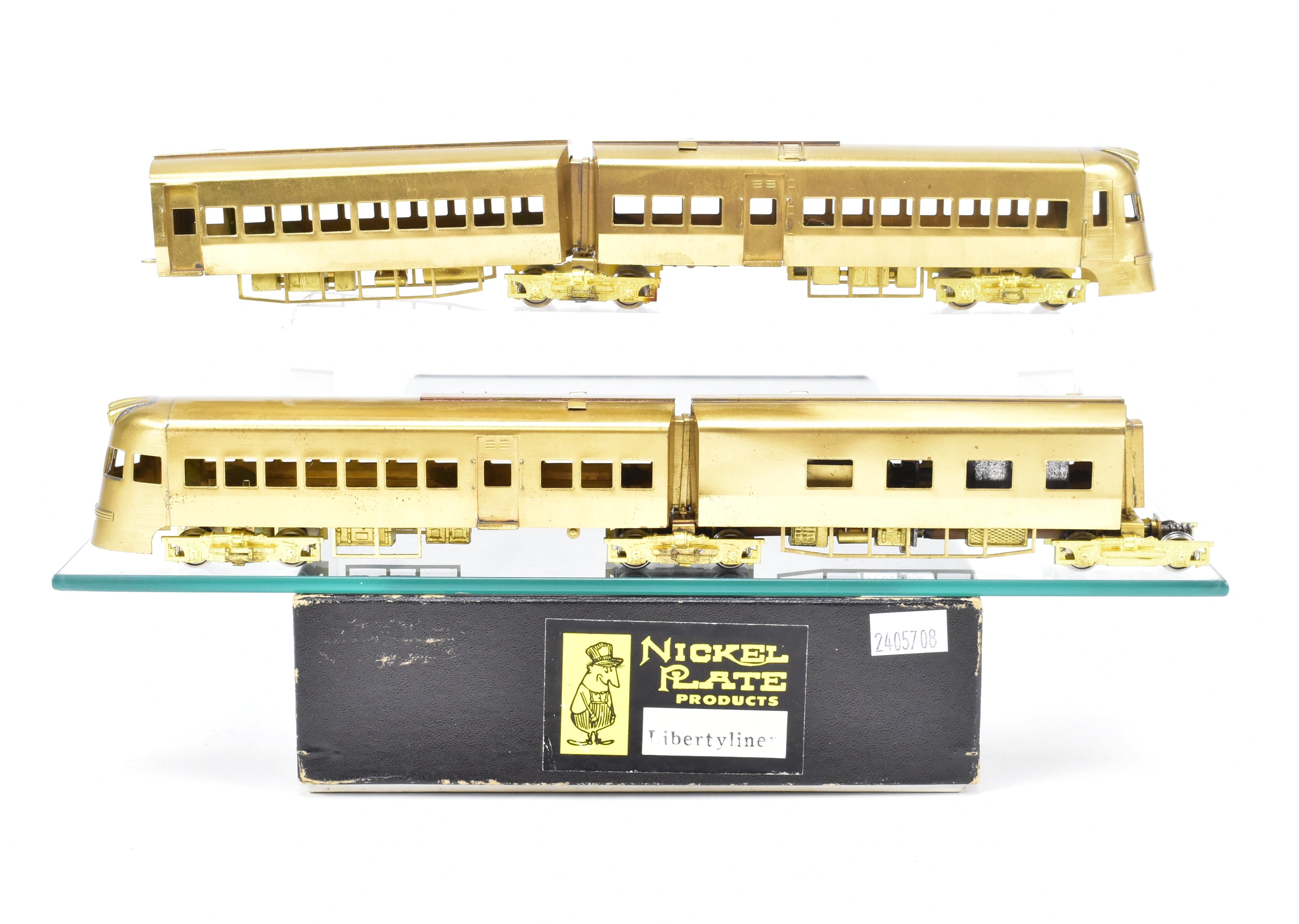 HO Brass NPP Nickel - Plated 4 - Car Liberty Liner Set from Philadelphia & Western
