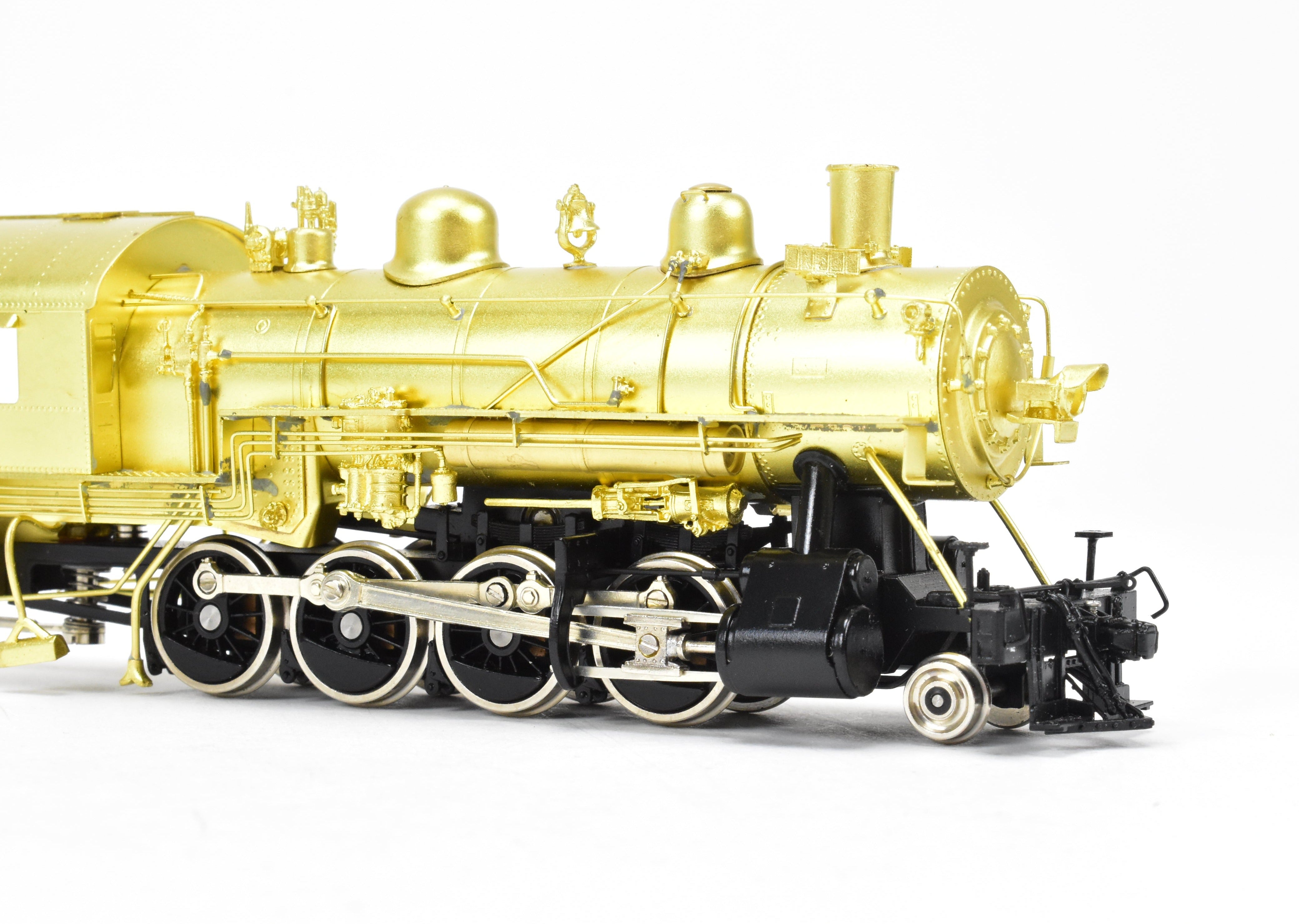 High - Quality HO Scale Brass Model Train - Southern Pacific C - 10 2 - 8 - 0 Prestige Series from Sunset Models with 2 Pumps and Feedwater Heater