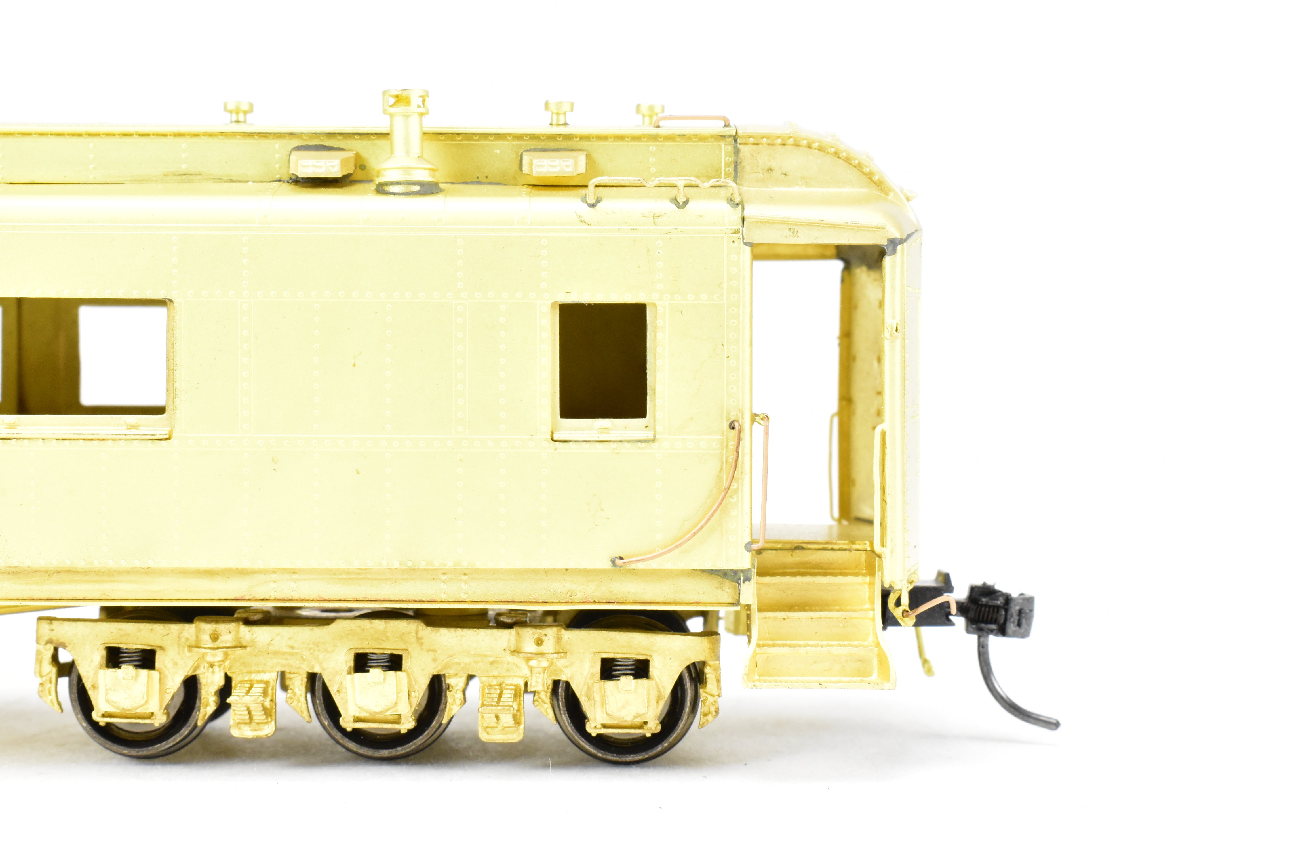 HO Scale Brass Pecos River ATSF - Santa Fe Heavyweight Combine Car #2410 (Wrong Box)
