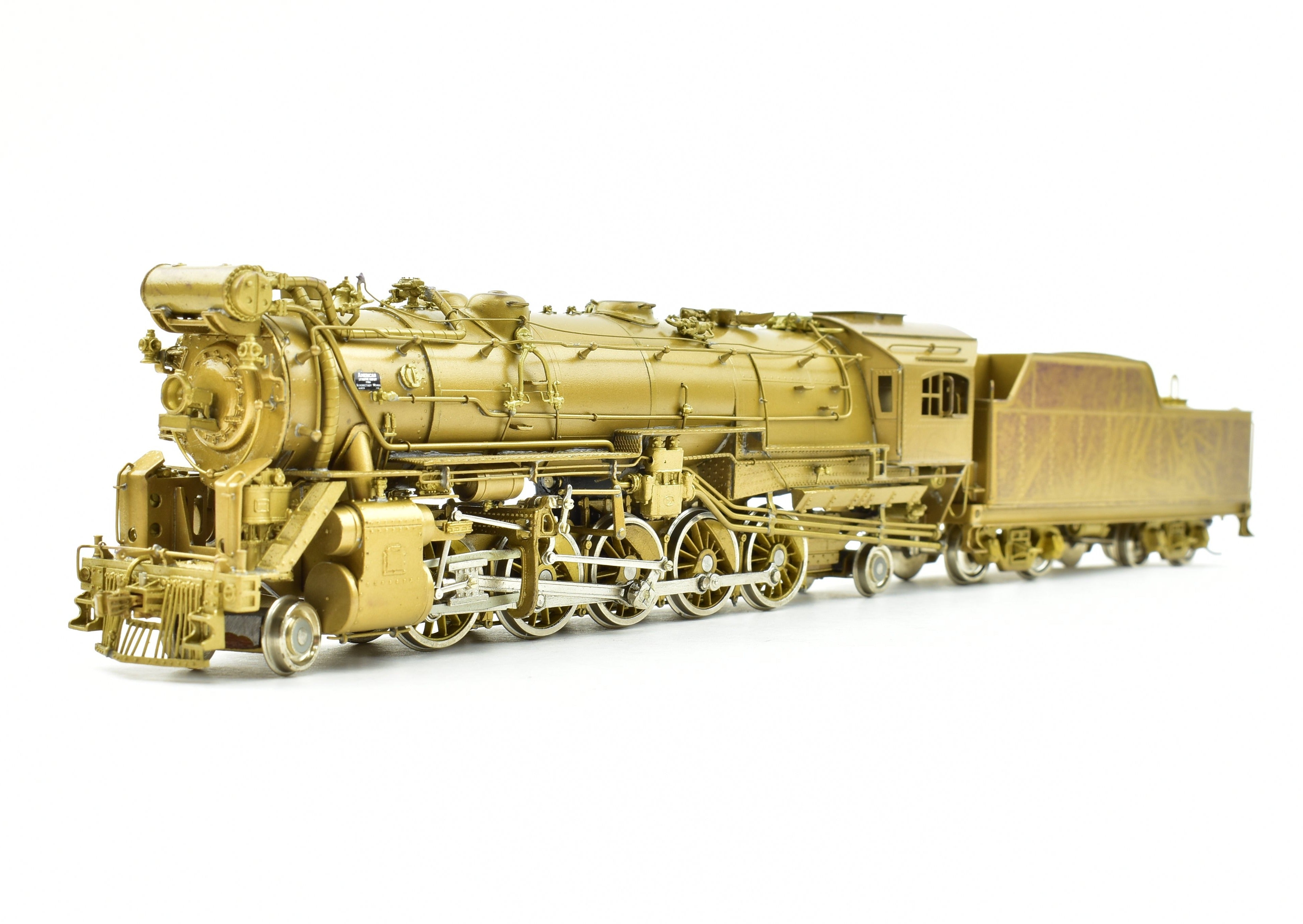 HO Scale Custom Brass Locomotive - New Haven Class L-1 2-10-2 from NJ Custom Brass for NY, NH, & H