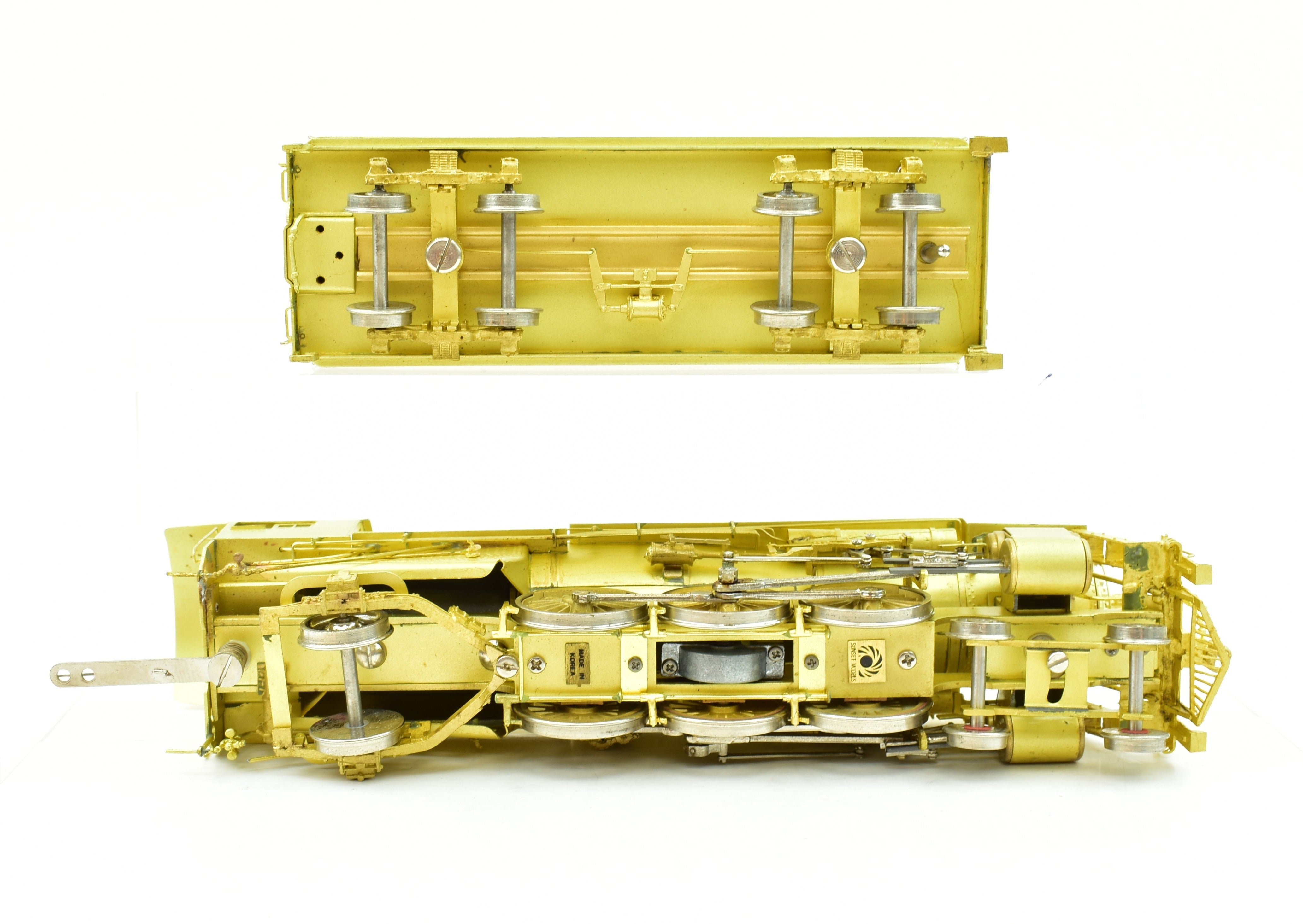 HO Scale Brass Sunset Models USRA (United States Railway Administration) Light 4-6-2 Pacific Steam Locomotive Model