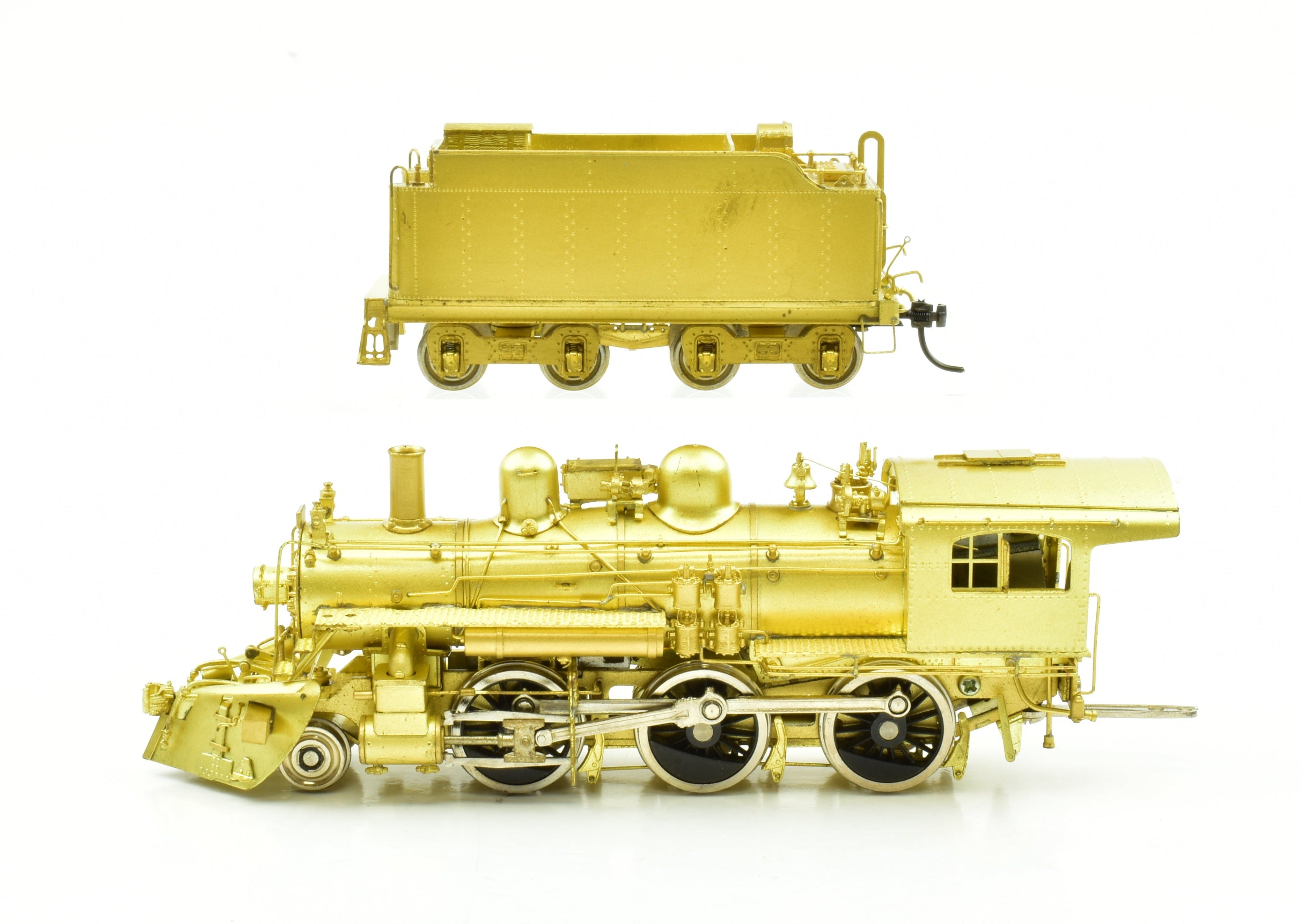 HO Brass Pacific Fast Mail Samhongsa B&M Boston & Maine B-15 2-6-0 with Snow Plow