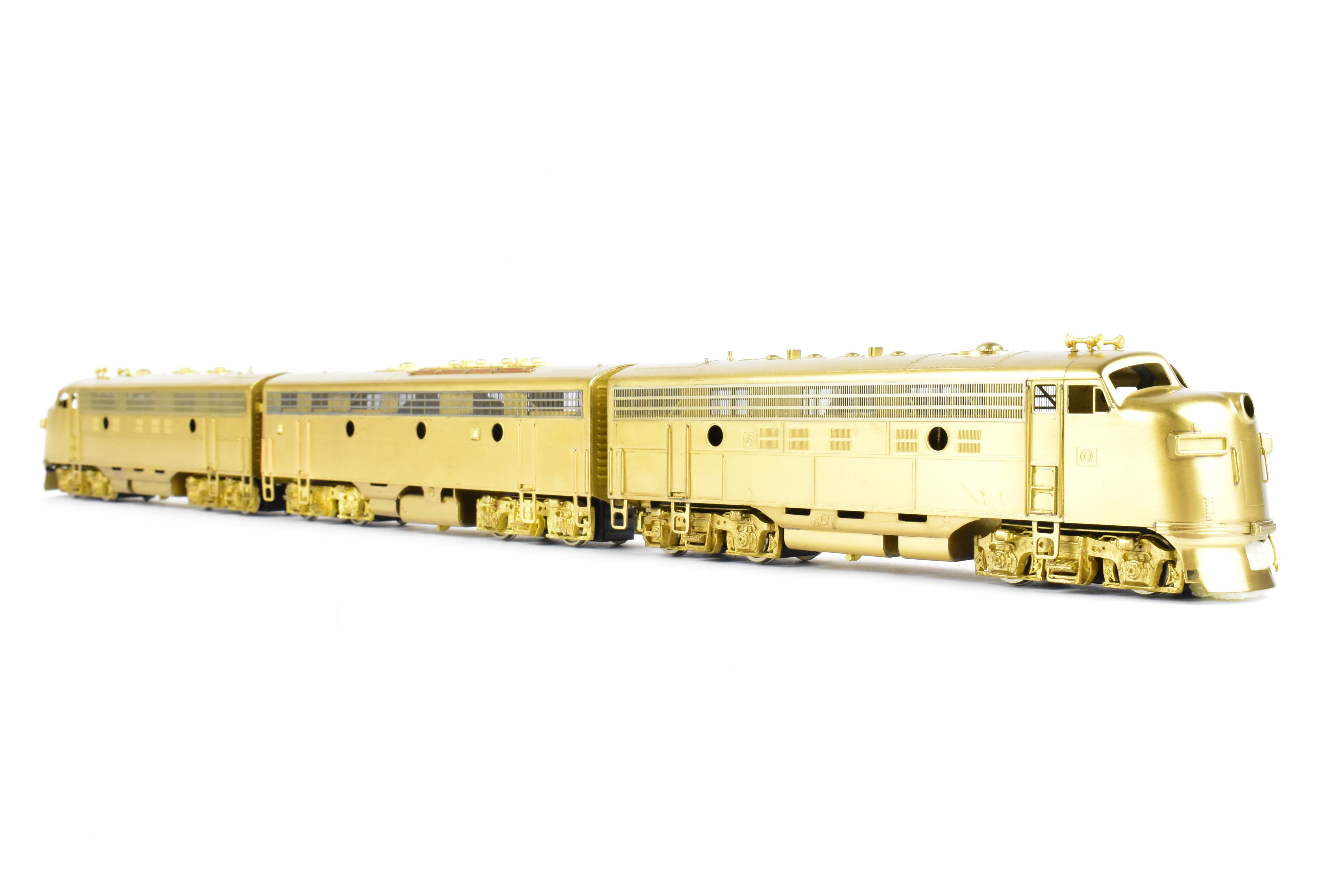 HO Scale Brass Oriental Limited EMD F9 A/B/A Set, 1750 HP Each Unit
