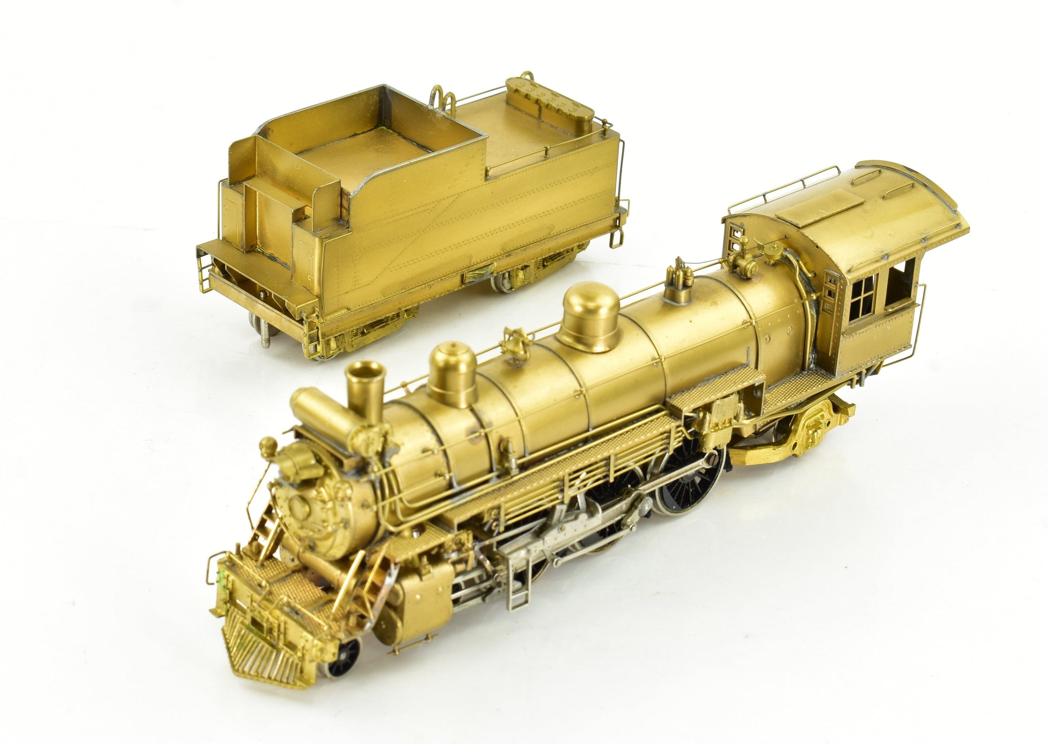 HO Scale Brass LMB Models CB&Q - Burlington Route 4-6-2 S-2 Pacific Type Model Train, Sold As-Is Condition