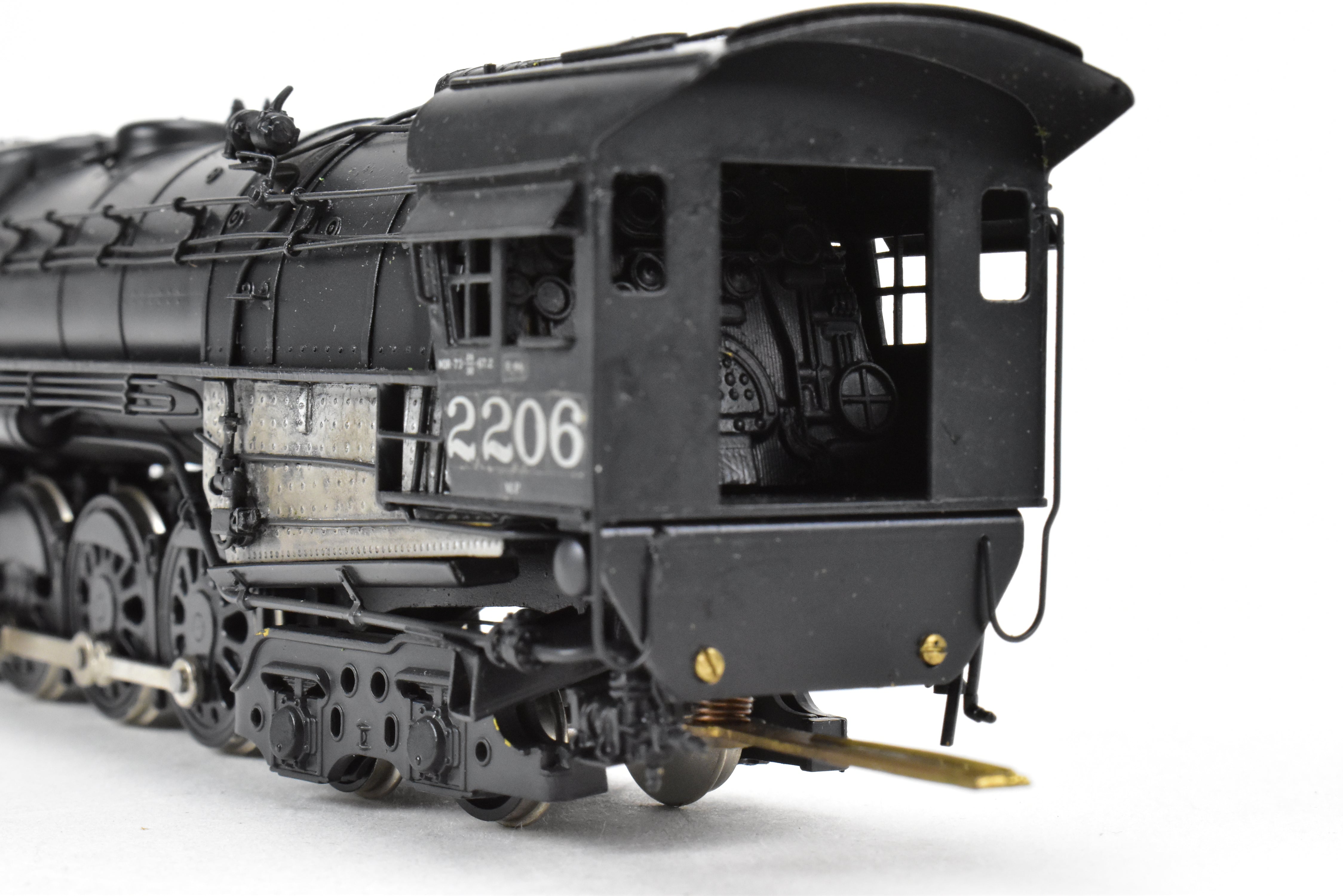 HO Brass PFM - Fujiyama Missouri Pacific 4-8-4 2200 Class #2206 Custom Painted by Joe G. Collias