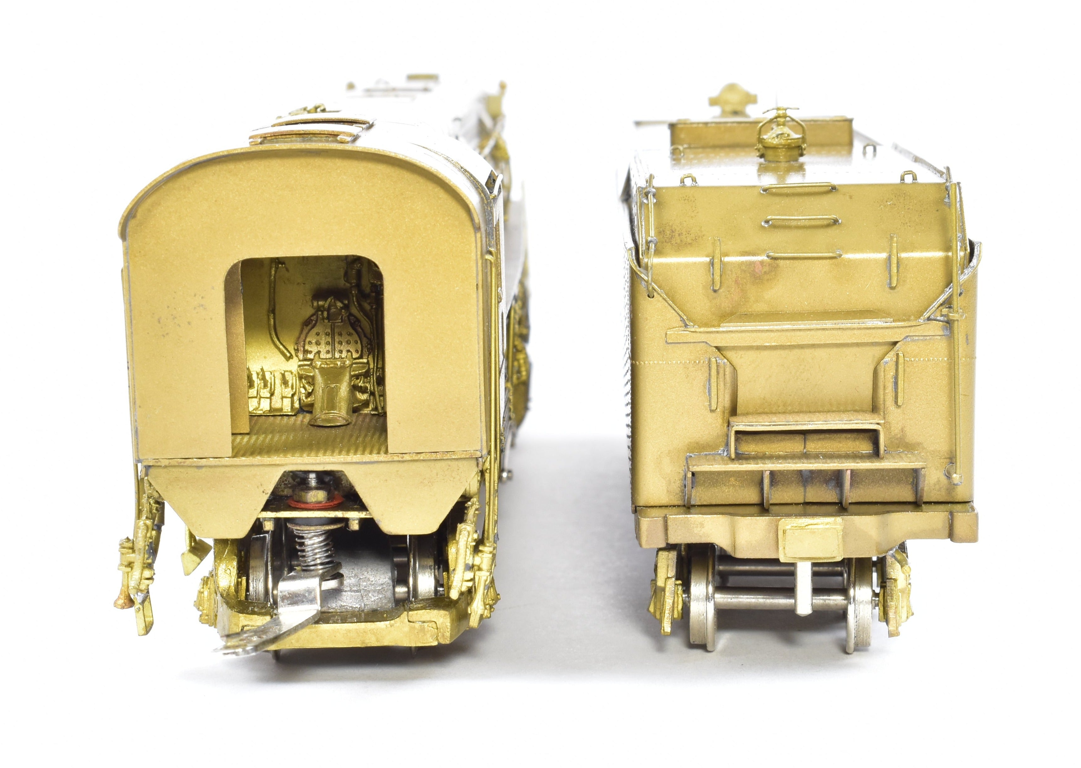 HO Scale Brass Model Train - Sunset Models' Southern Pacific AC - 9 2 - 8 - 8 - 4 Yellowstone in Yellow Color