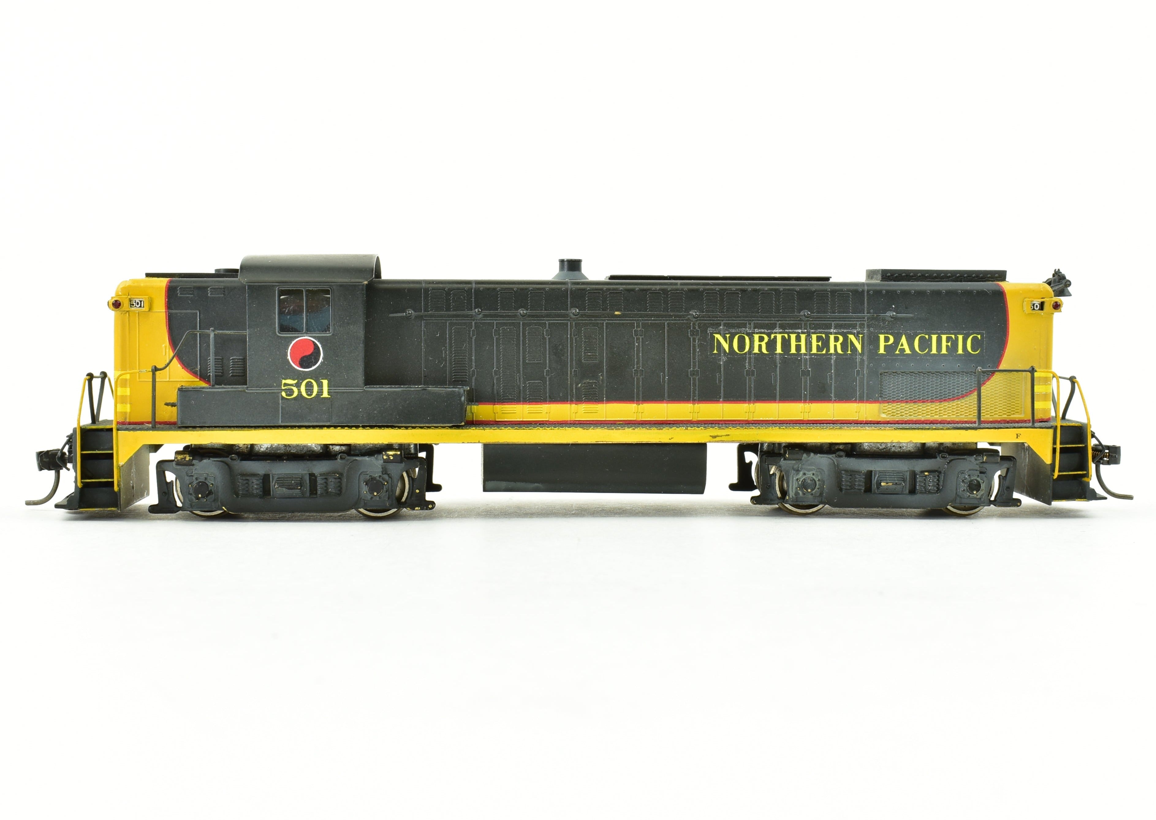 HO Scale Northern Pacific Baldwin DS - 14 Custom - Painted Brass Diesel Model