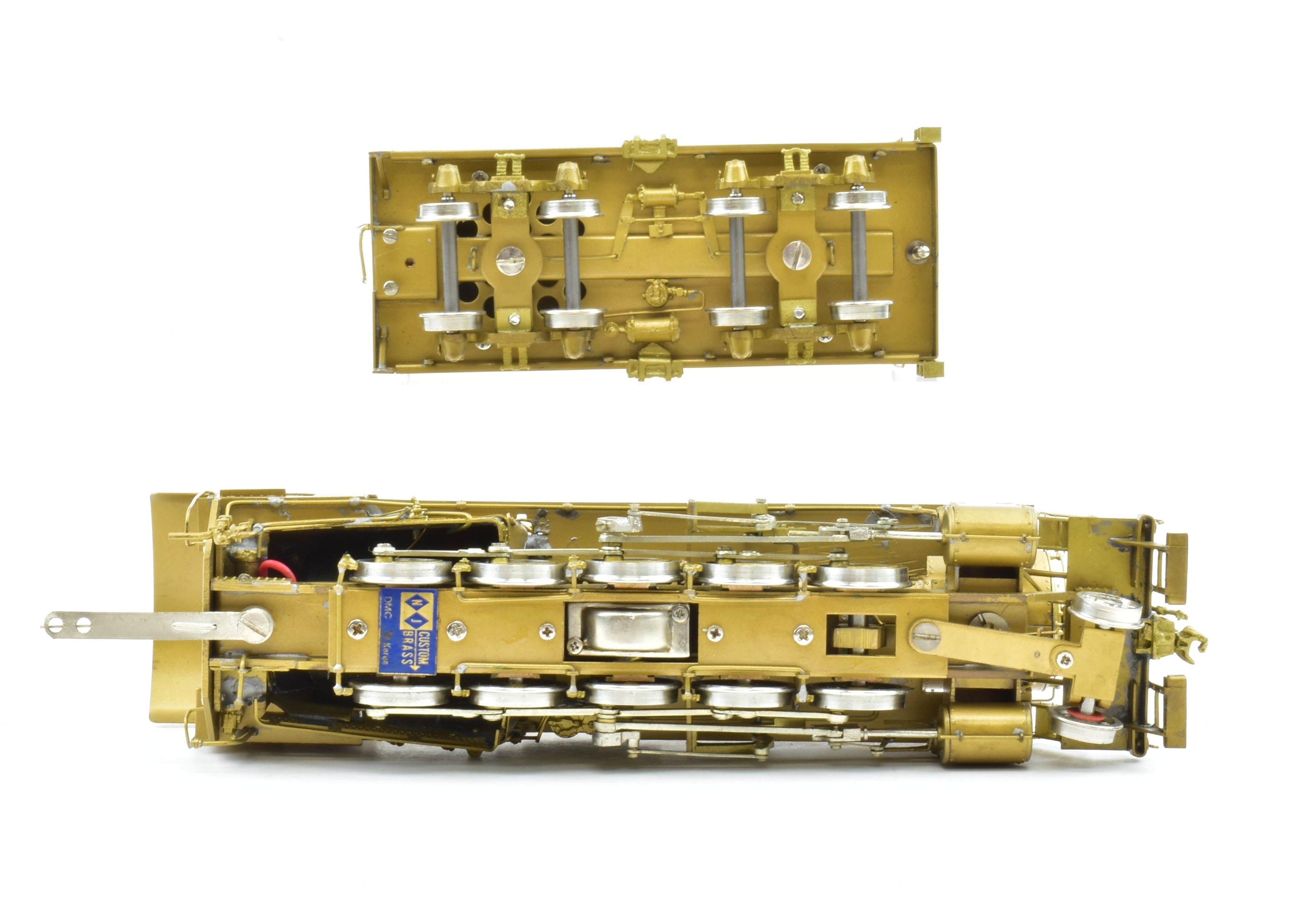 HO Scale Brass Model Train - Western Maryland I-1 2-10-0 Decapod Customized by NJ Custom Brass