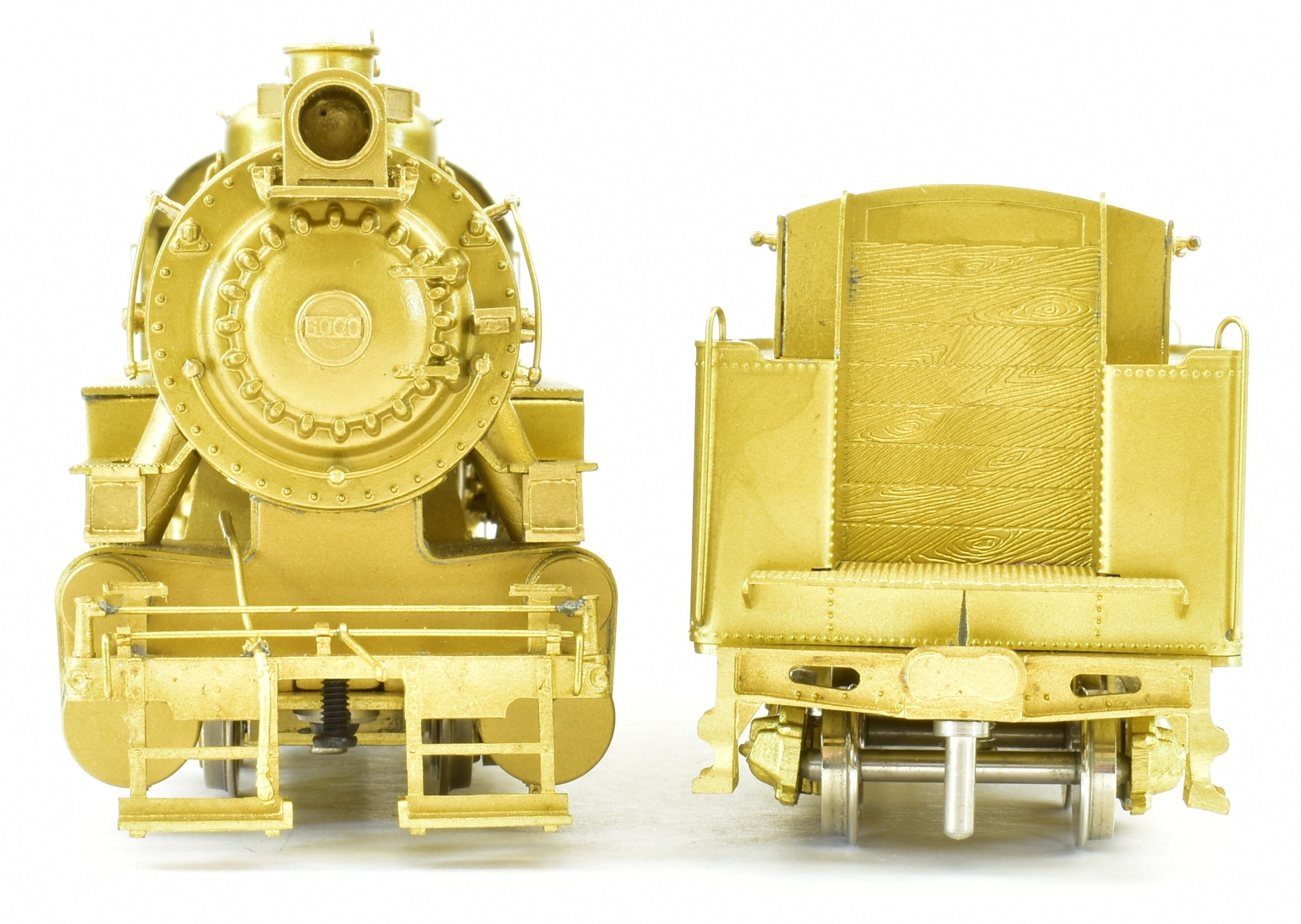 HO Scale Brass Oriental Limited Model of USRA - United States Railway Administration 0-8-0 Locomotive in Burlington Route (CB&Q) Version
