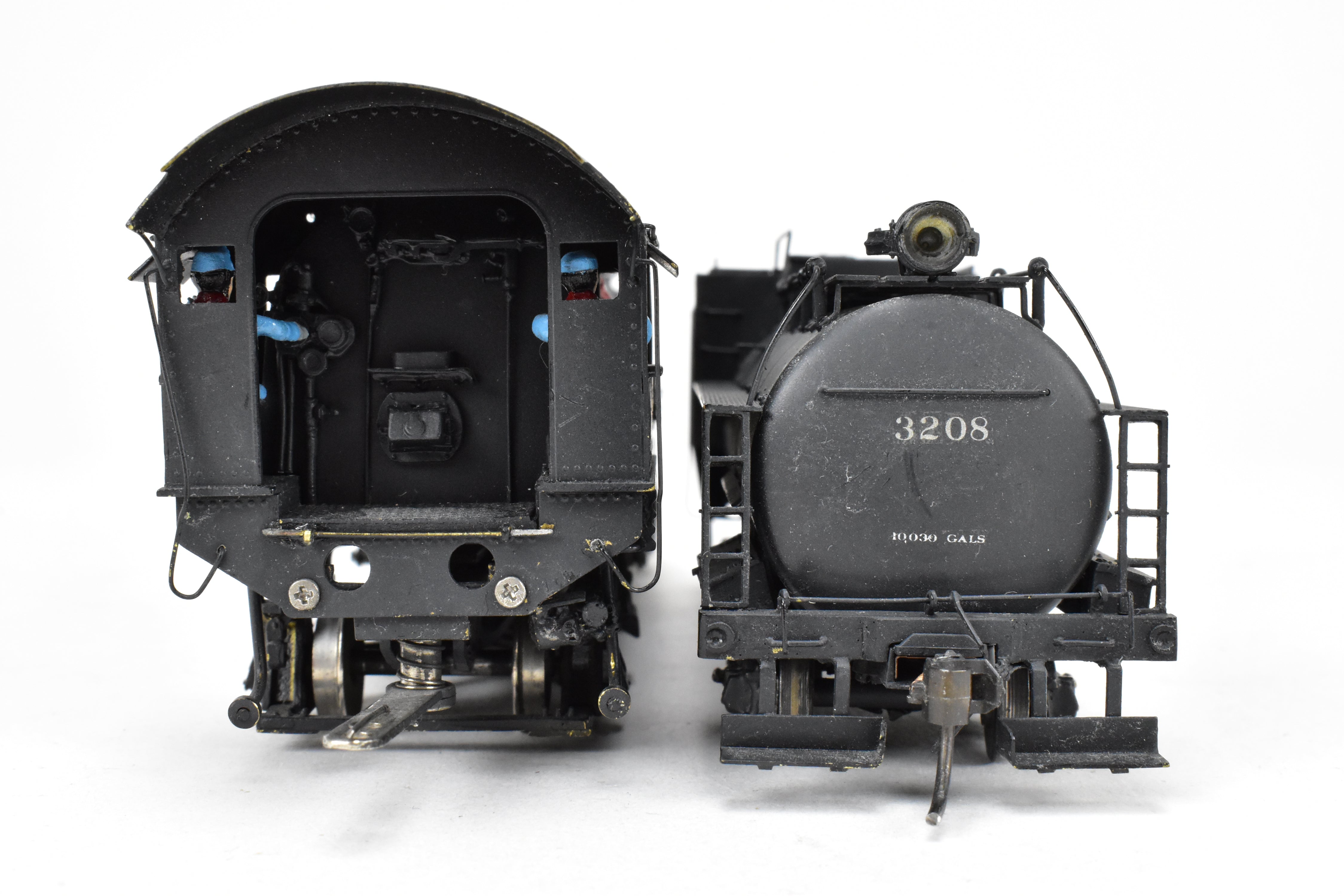 HO Brass Sunset Models SP - Southern Pacific MK - 2 2 - 8 - 2 CP #3208 with Light Weathering