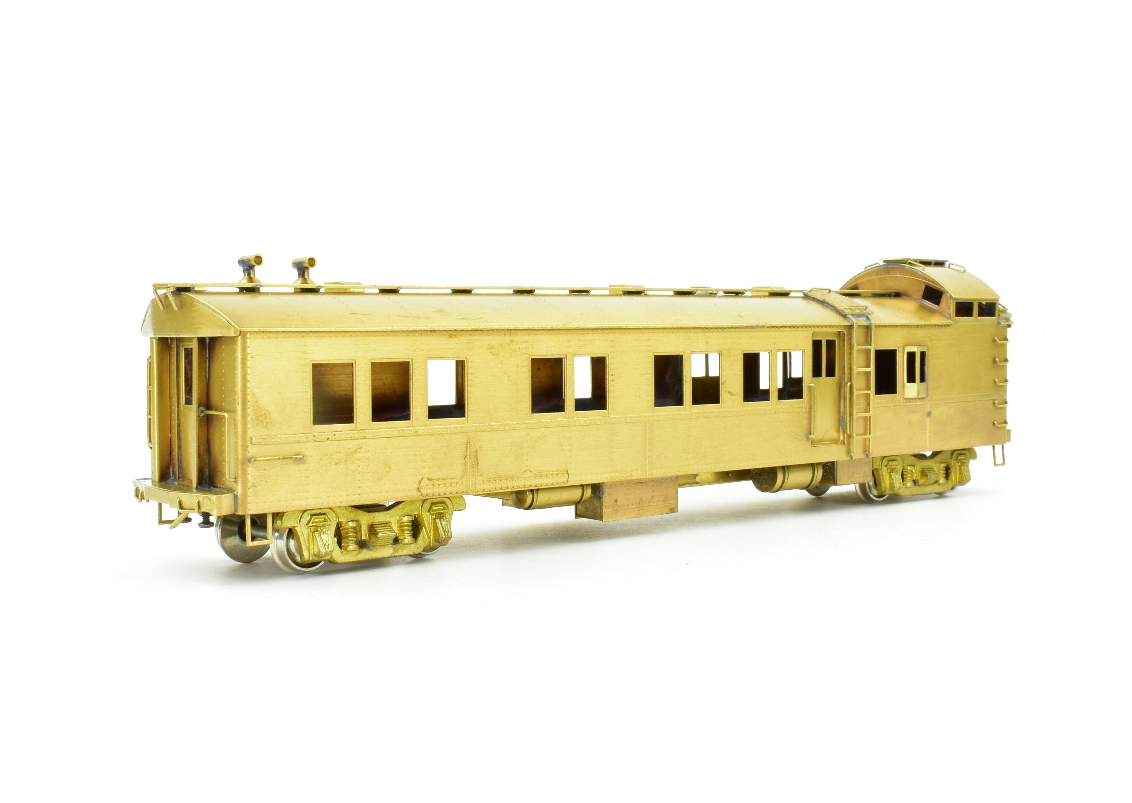 NJ Custom Brass HO Scale Nickel Plate Road Dynamometer Car Model
