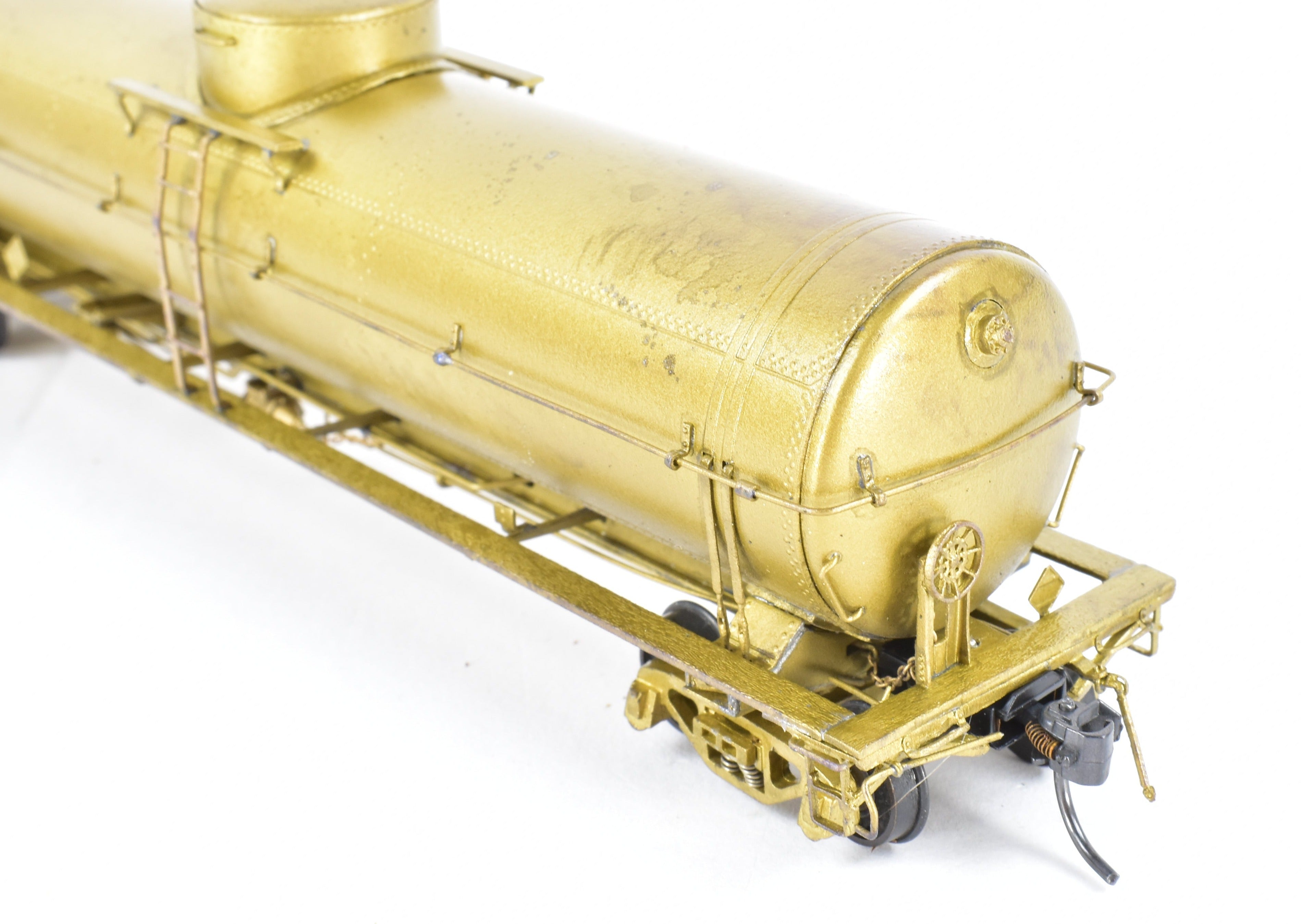 1989 HO Brass ATSF - Santa Fe Tk - M Tank Car by Pecos River Brass