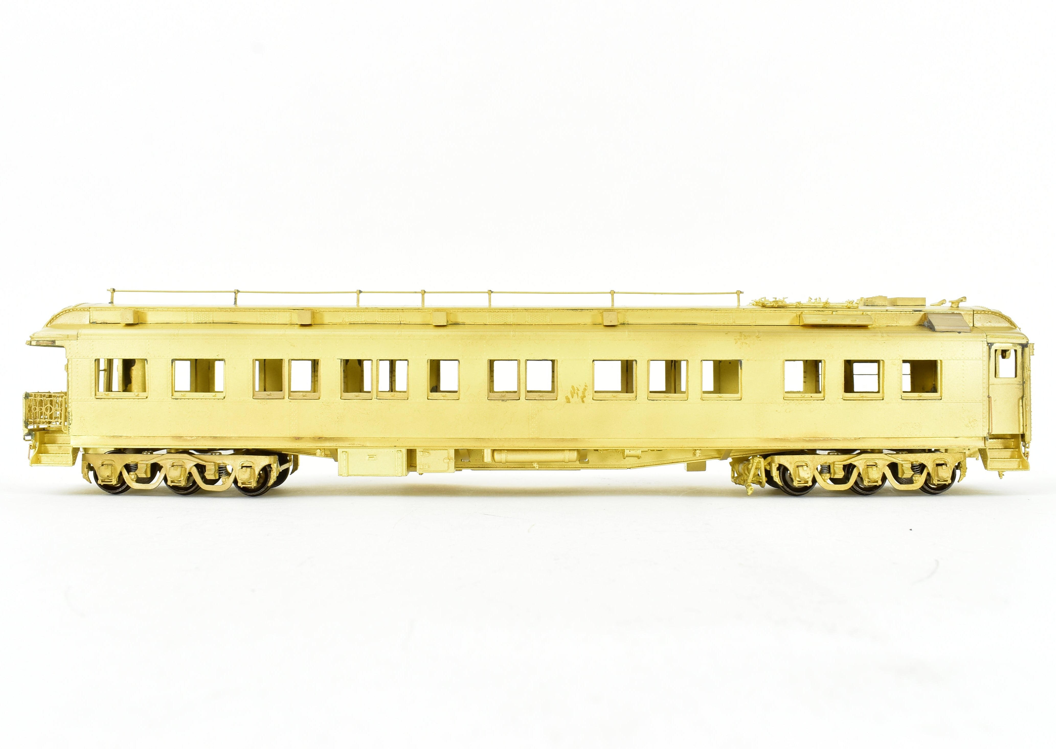 HO Scale Brass ATSF - Santa Fe Heavyweight Business Car #9/#10 by Pecos River