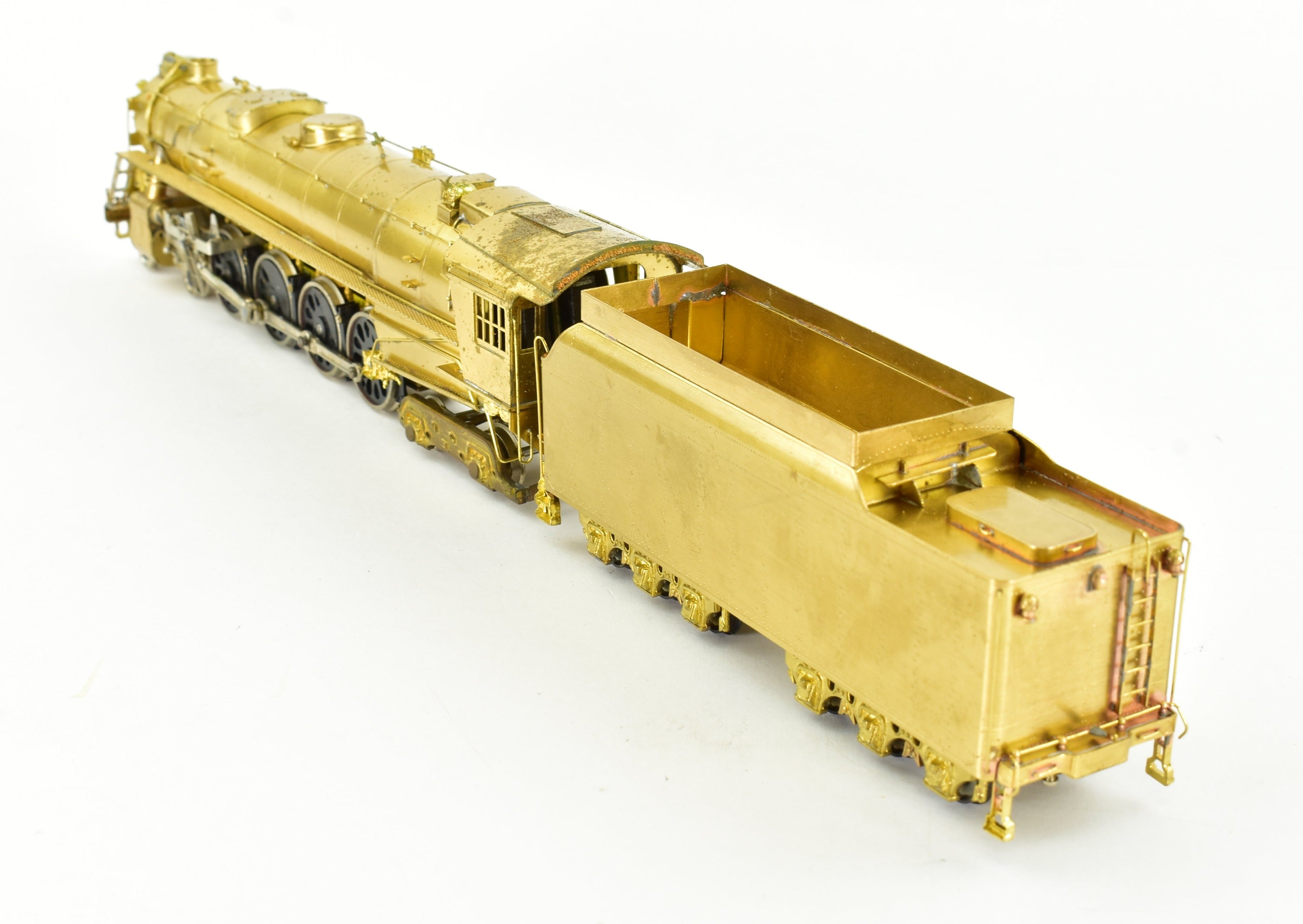 HO Brass Nickel - Plated DL&W Lackawanna Class Q - 4 4 - 8 - 4 Modern Pocono Model