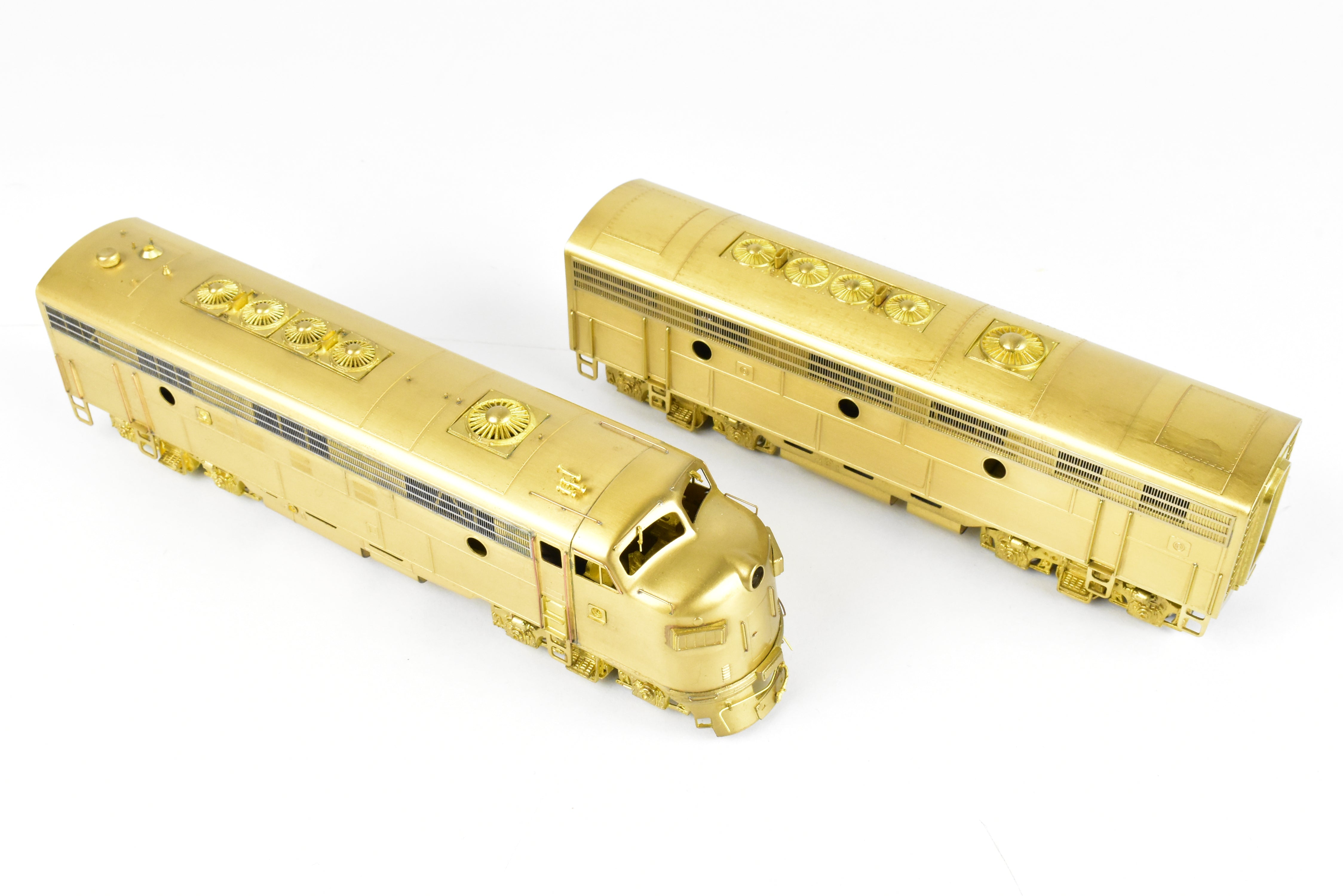 HO Brass Oriental Limited 1500 HP EMD FP7A/F7B Phase II Set, Smooth Runners