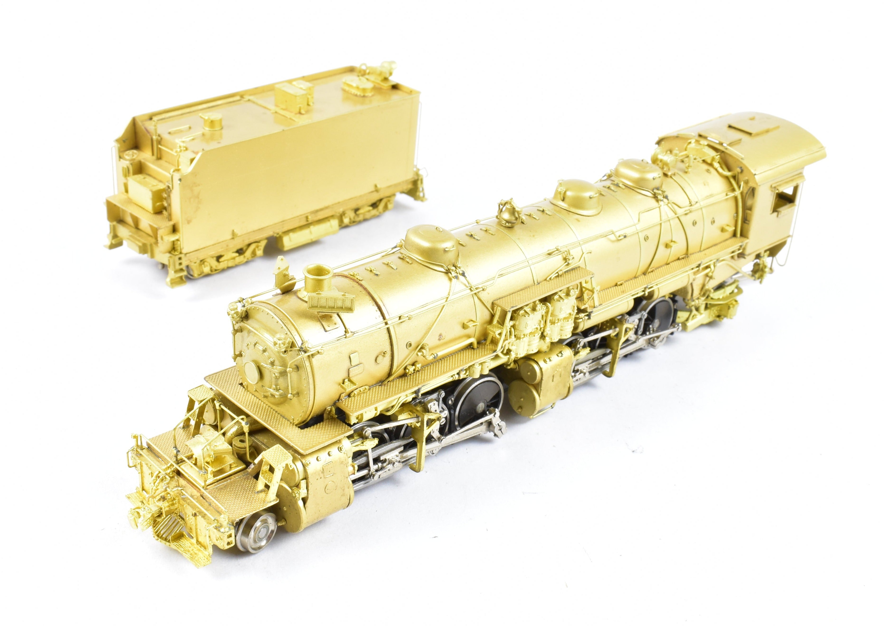 HO Scale Brass Nickel Plate Products - Southern Pacific 2-6-6-2 MM-3 Model Train with Nickel Plating