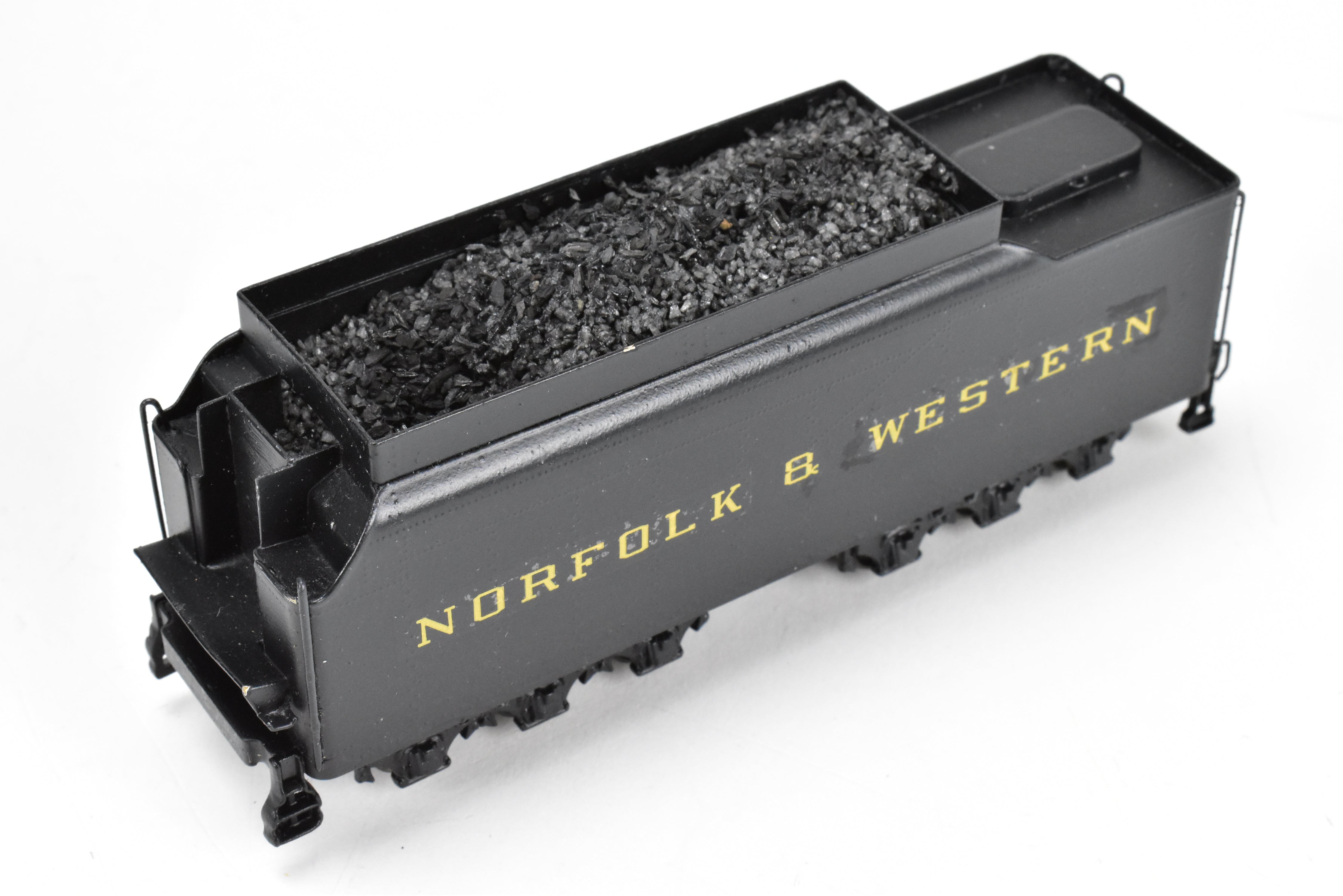 HO Scale Brass Nickel - Plated Model Train: DL&W - Lackawanna Class Q - 4a 4 - 8 - 4 Modern Pocono, Representing Norfolk & Western #3470