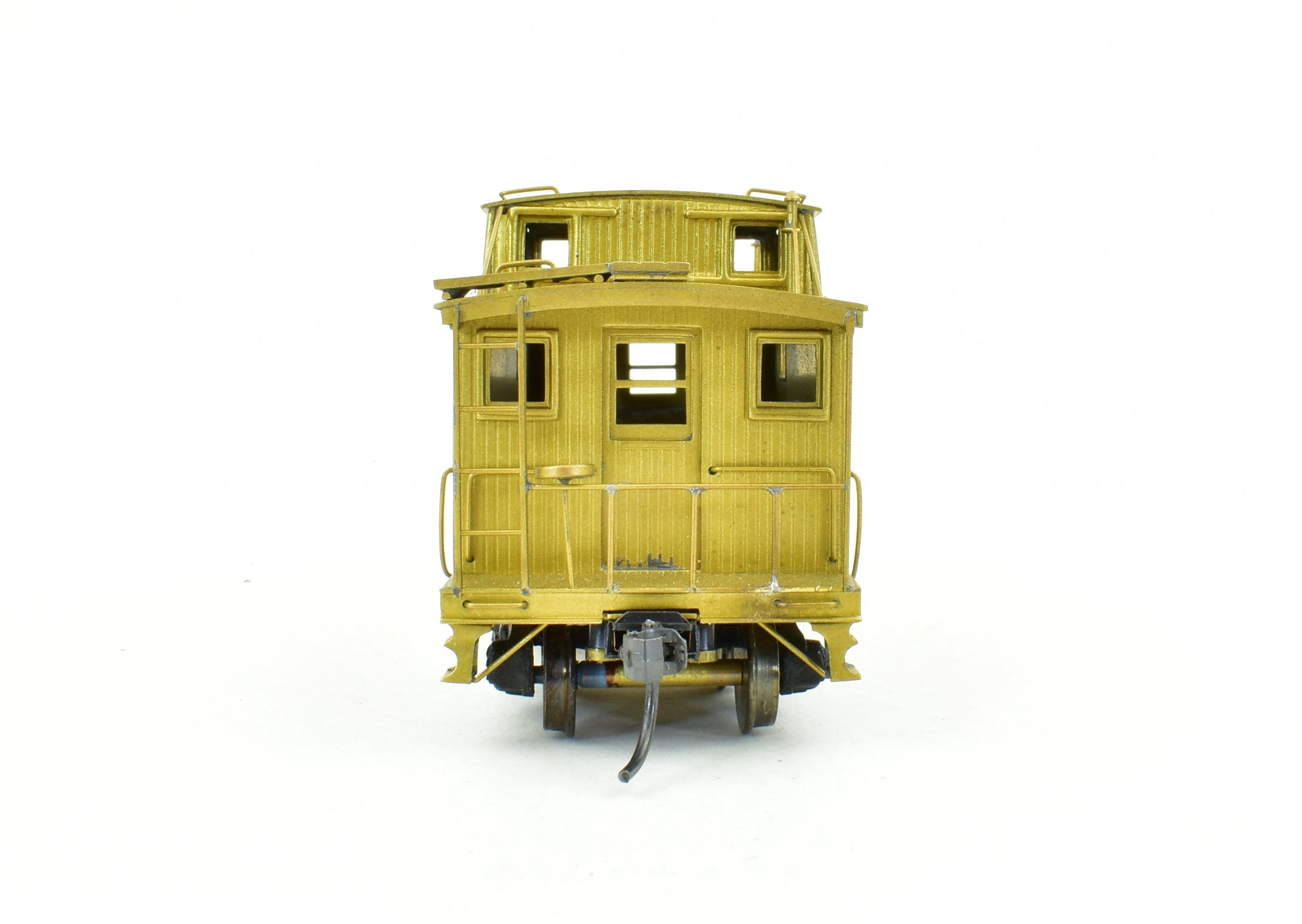 HO Scale Brass Model of NJ Custom Brass Long Island Railroad (LIRR) N - 52A Caboose for Model Train Enthusiasts