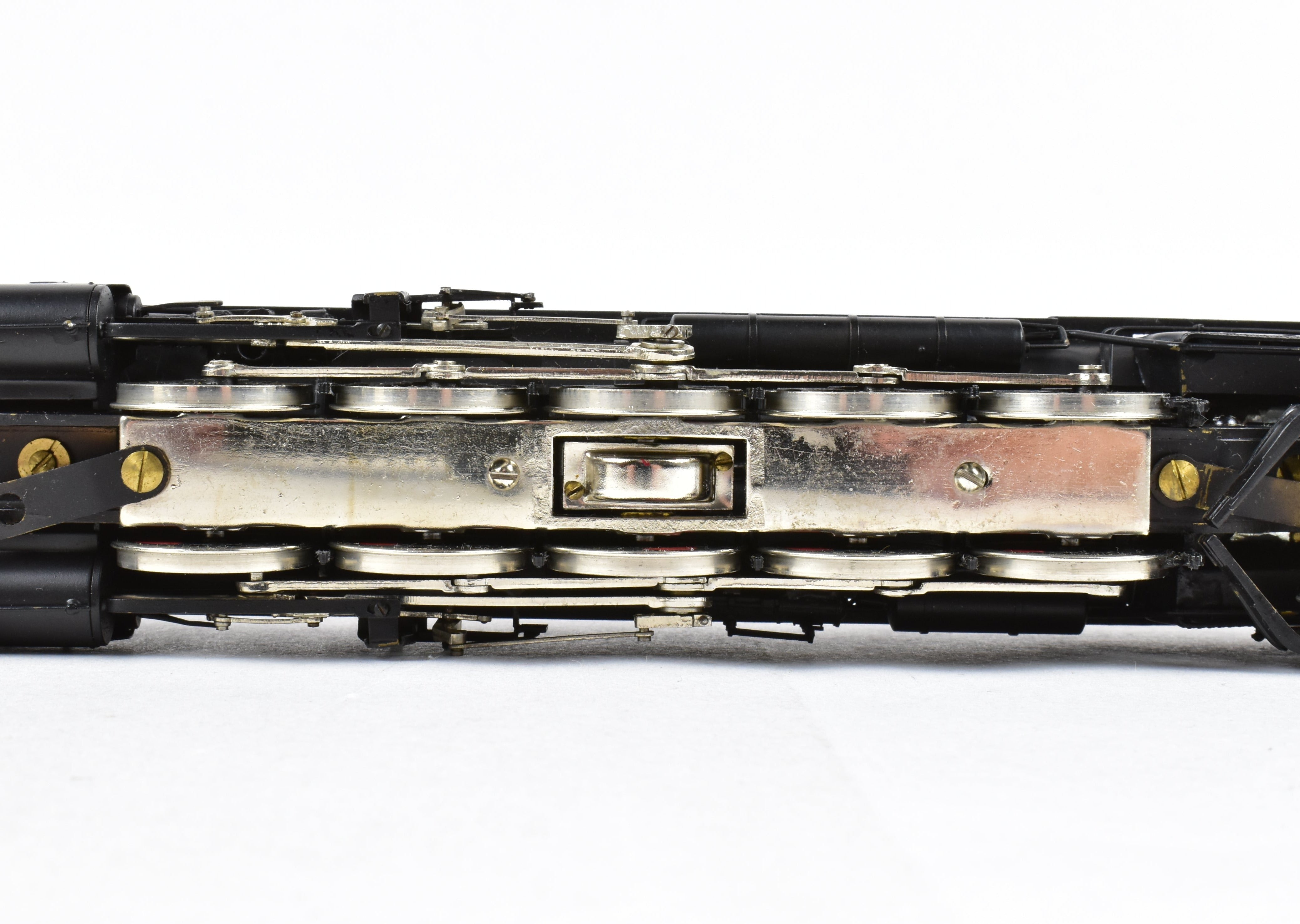Custom Painted HO Brass PFM - United ATSF - Santa Fe 2-10-4 Locomotive #5031