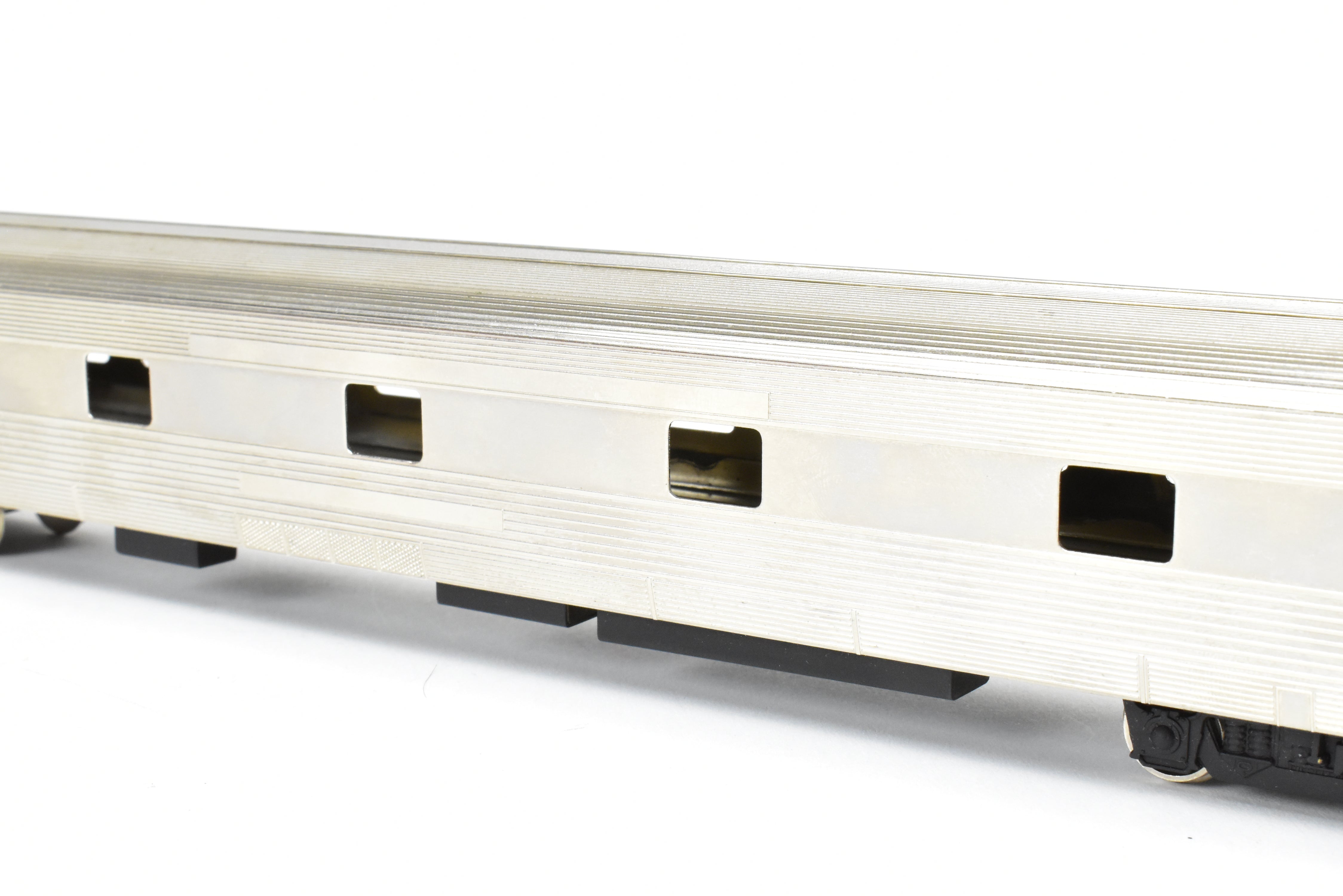 HO Brass NPP Nickel - Plated California Zephyr Budd Sleeper Model