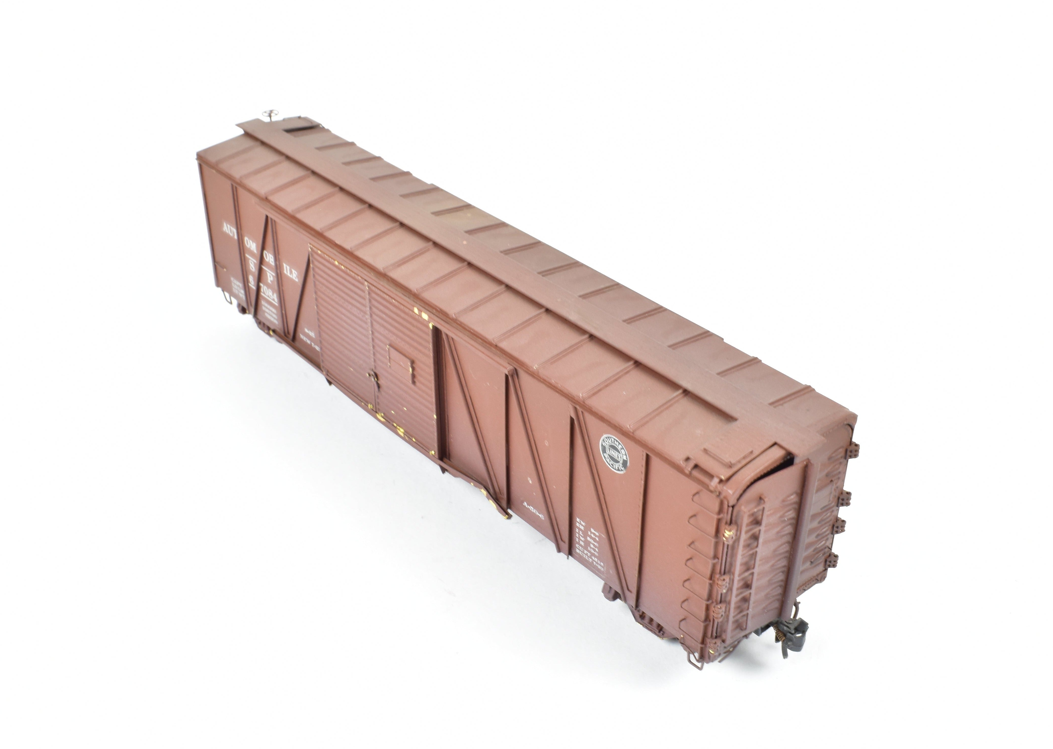 HO Scale Brass Southern Pacific 50-Ton Single Sheathed Automobile Box Car