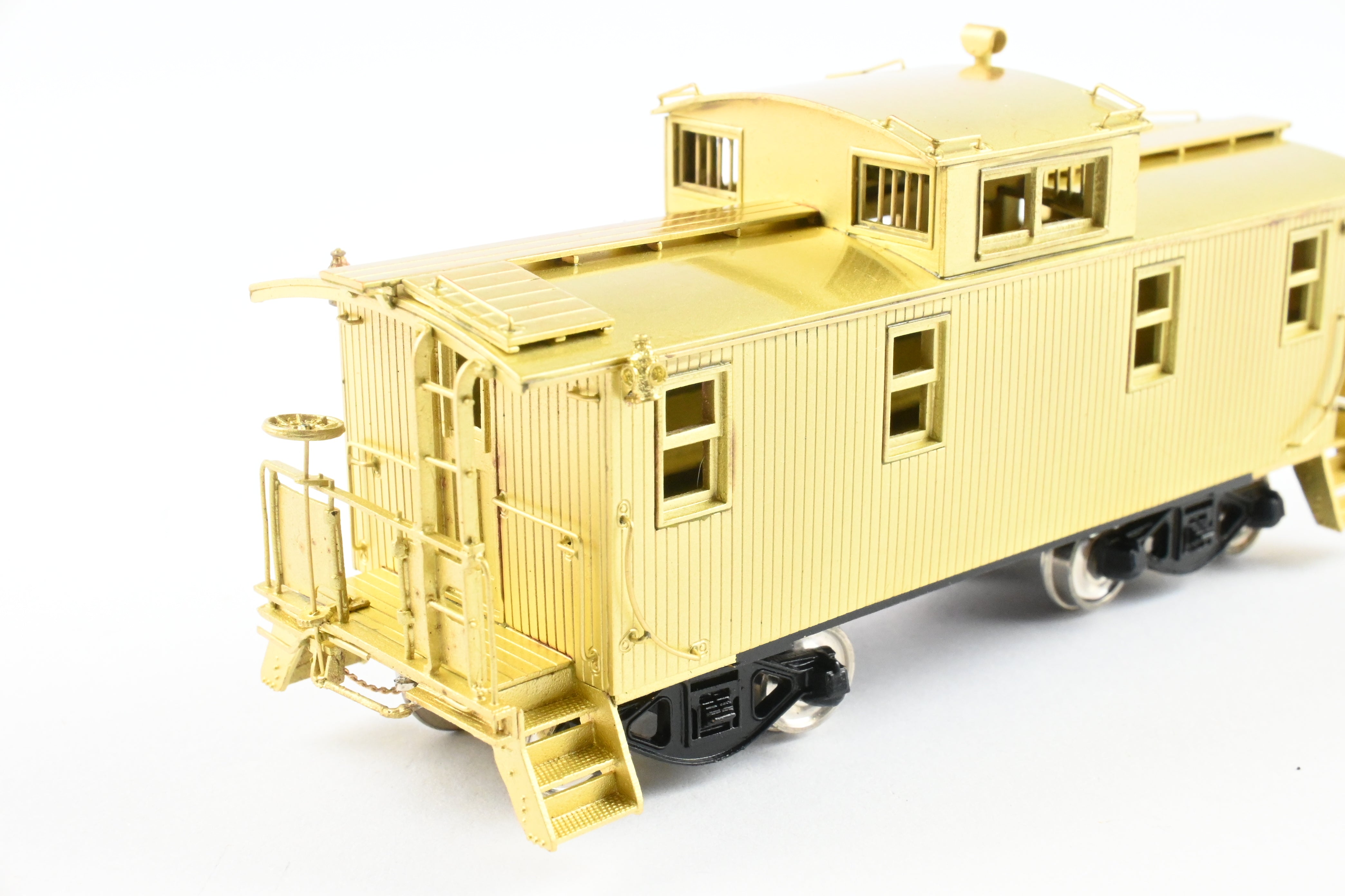 HO Scale Brass Nickel Plate Products Wood Caboose for DLW or C&IM Railways