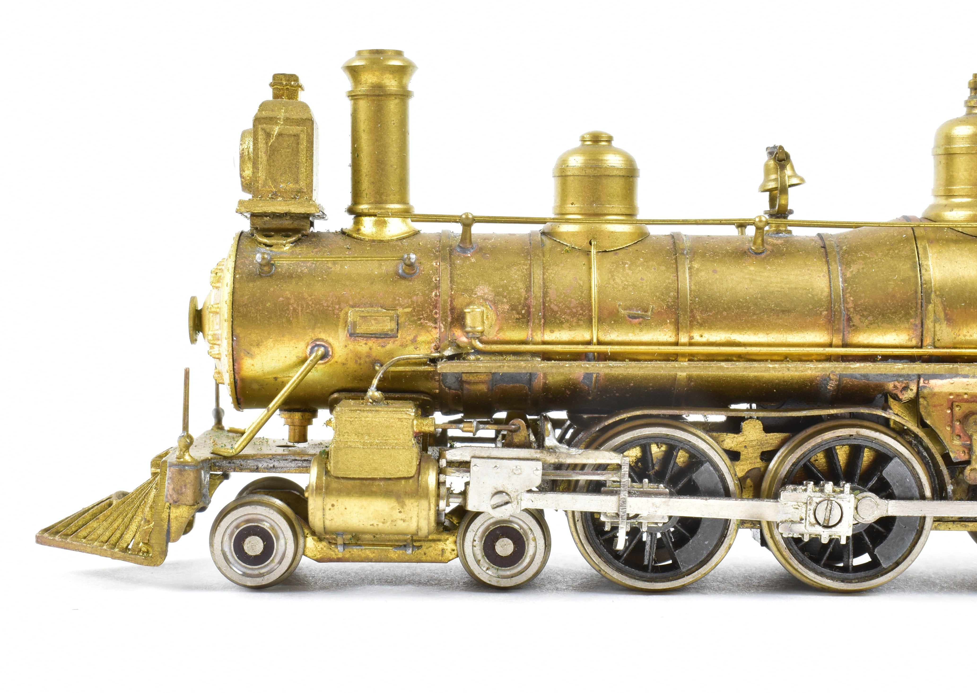 HO Scale Brass Model Train - Model Engineering Works Colorado Midland 4-6-0 Ten Wheeler Locomotive with Upgraded Drive System