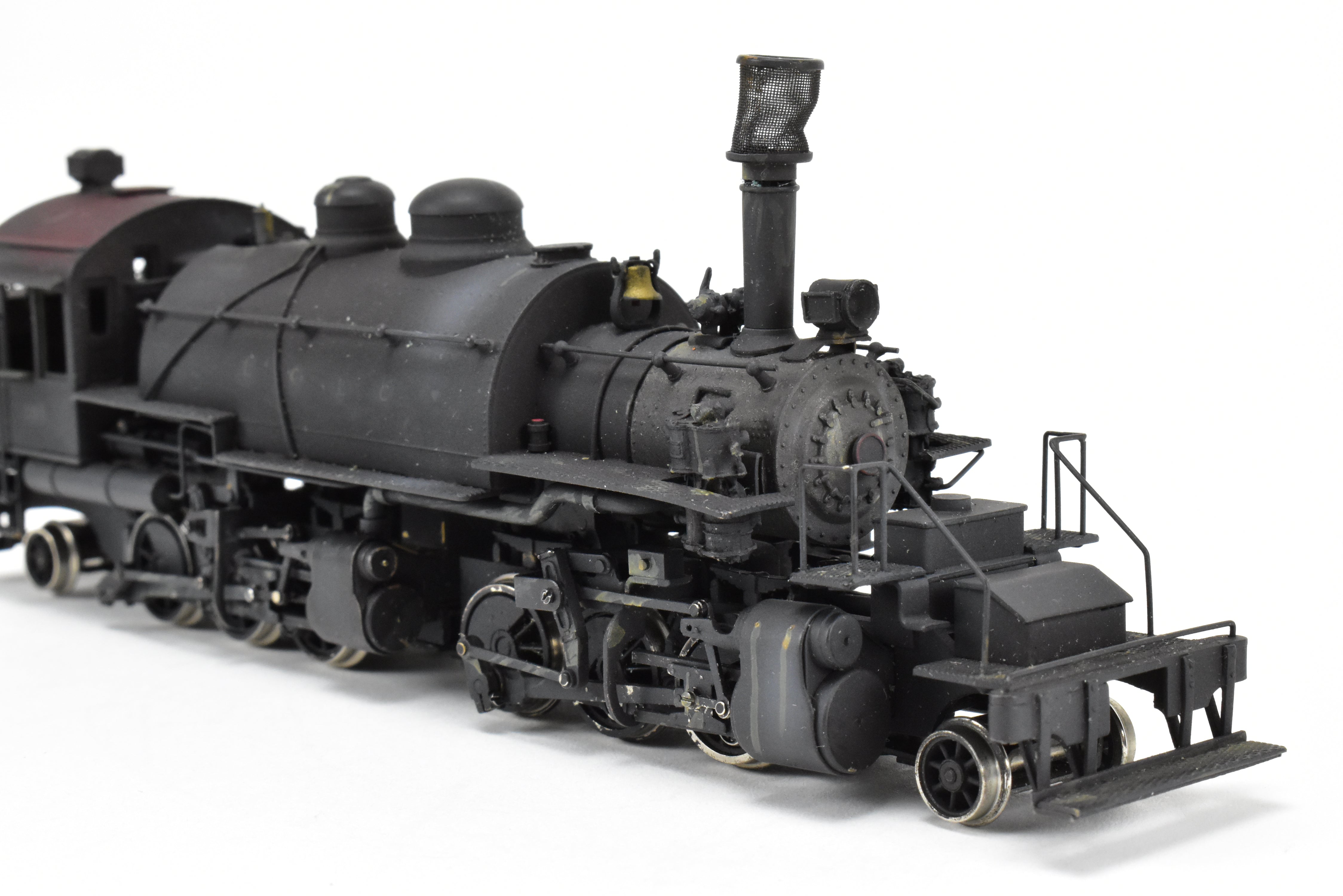 HO Brass NWSL Baldwin 2-6-6-2T Saddle Tank Logging Mallet, Unlettered Custom Painted