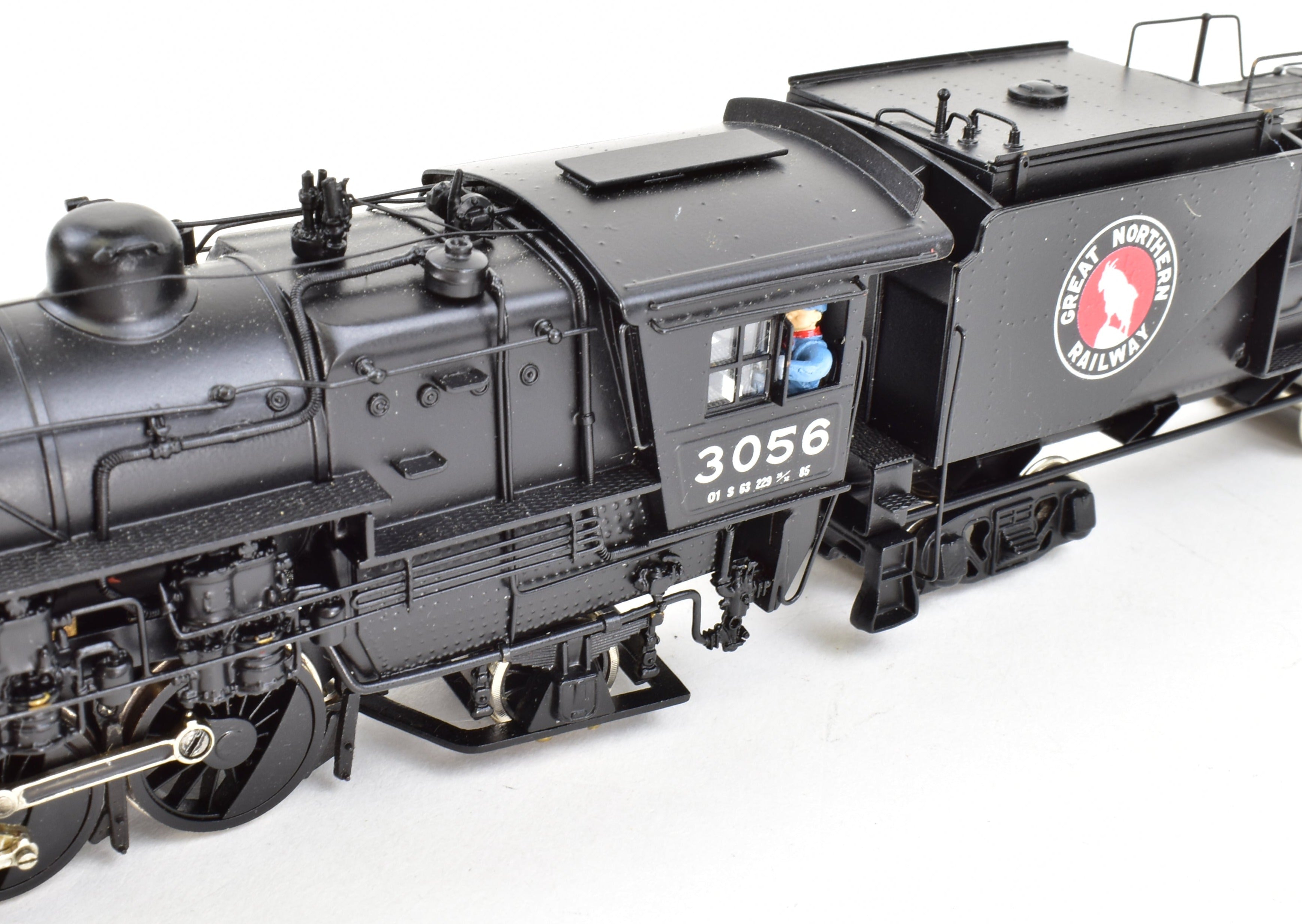 HO Scale Brass Great Northern 2-8-2 Class O-1 Pro-Painted Sunset Model