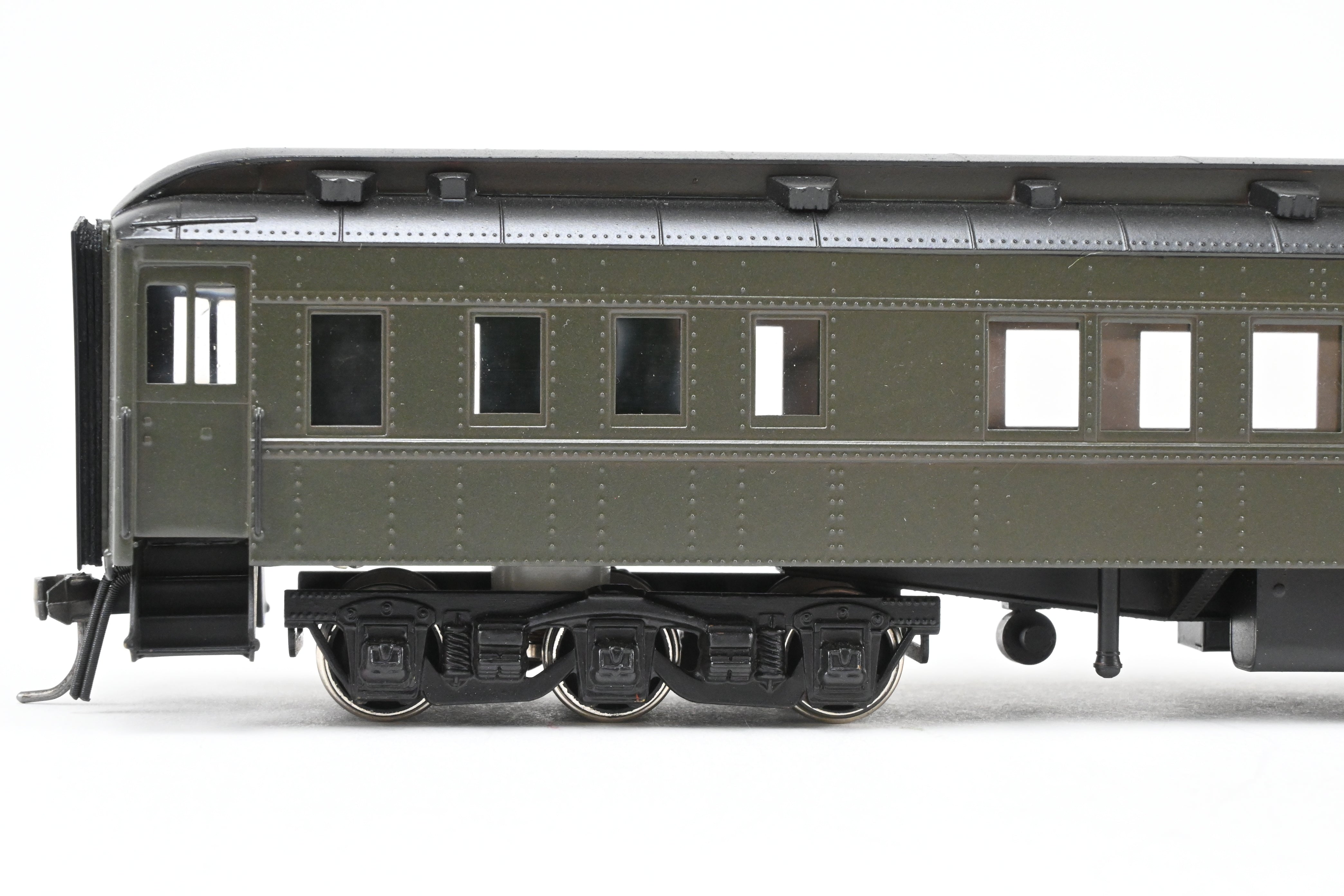 HO Scale Brass Soho Pullman Sleeper Model of Various Roads - Denver & Rio Grande Western Alpine Clover with 14 - Section HW Design