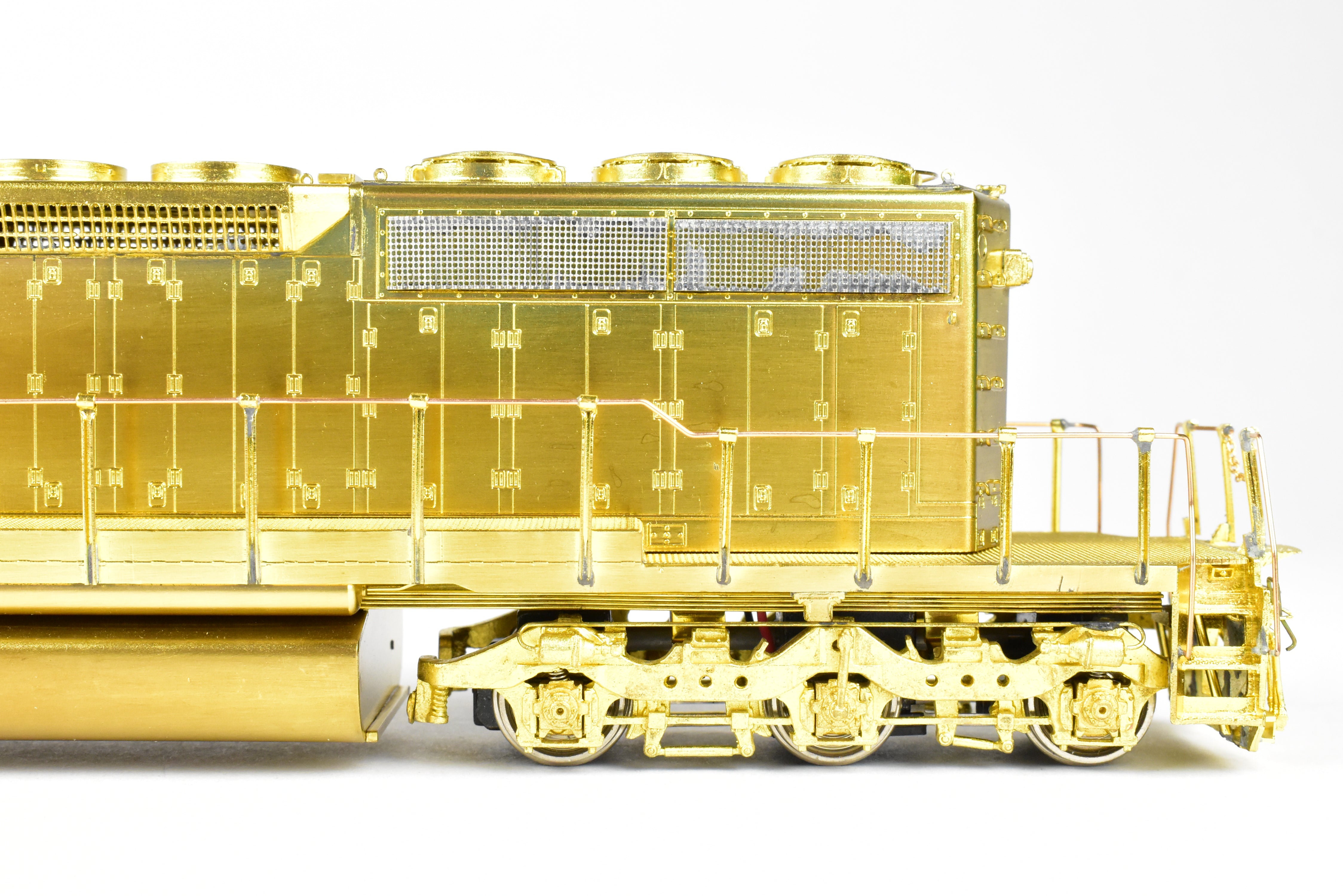 HO Brass ATSF - Santa Fe EMD SD40-2 Model with 81-Inch Nose by Overland Models